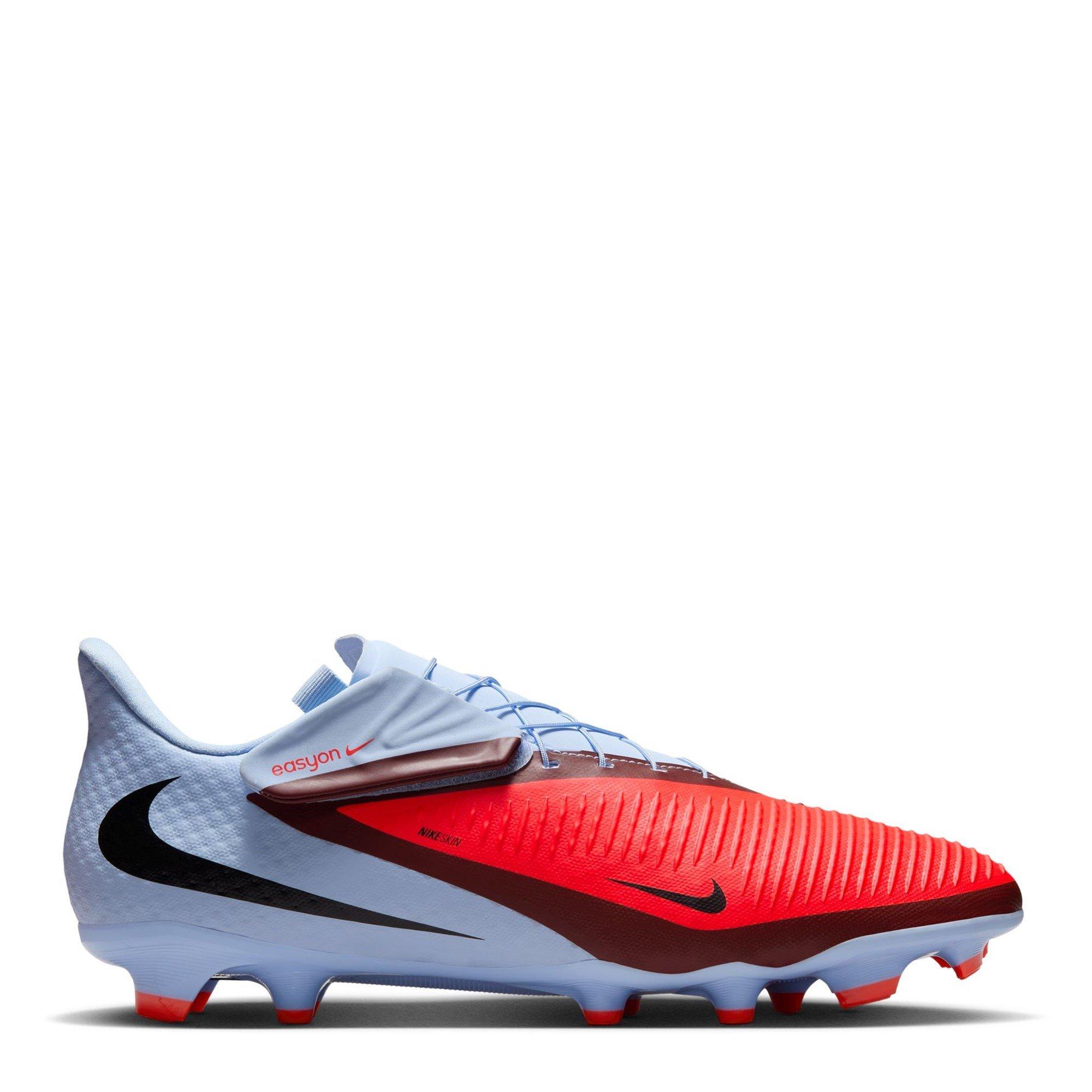 Blue/Purple - Nike - Phantom 6 Low Academy Adults Firm Ground Football Boots - 1