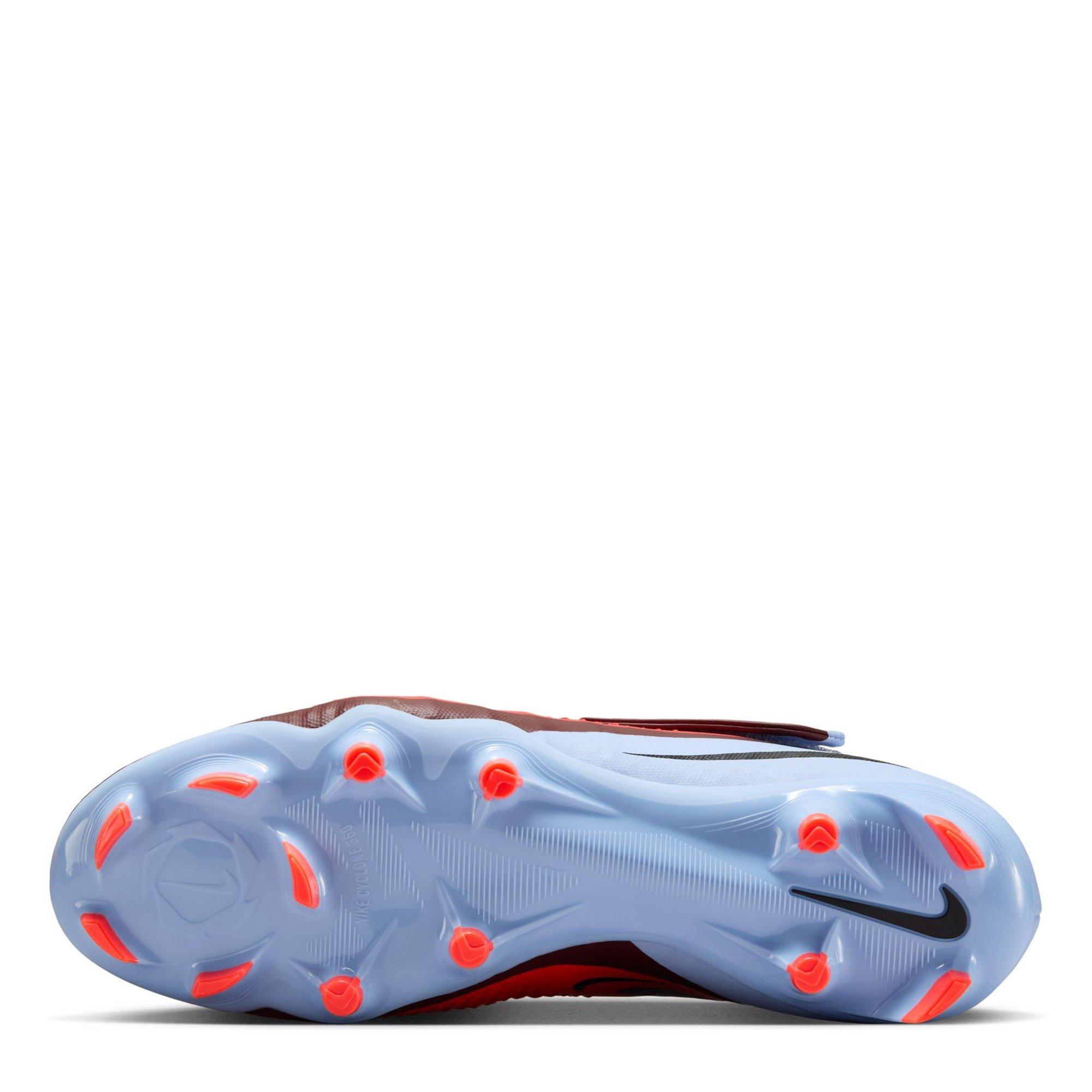 Blue/Purple - Nike - Phantom 6 Low Academy Adults Firm Ground Football Boots - 3