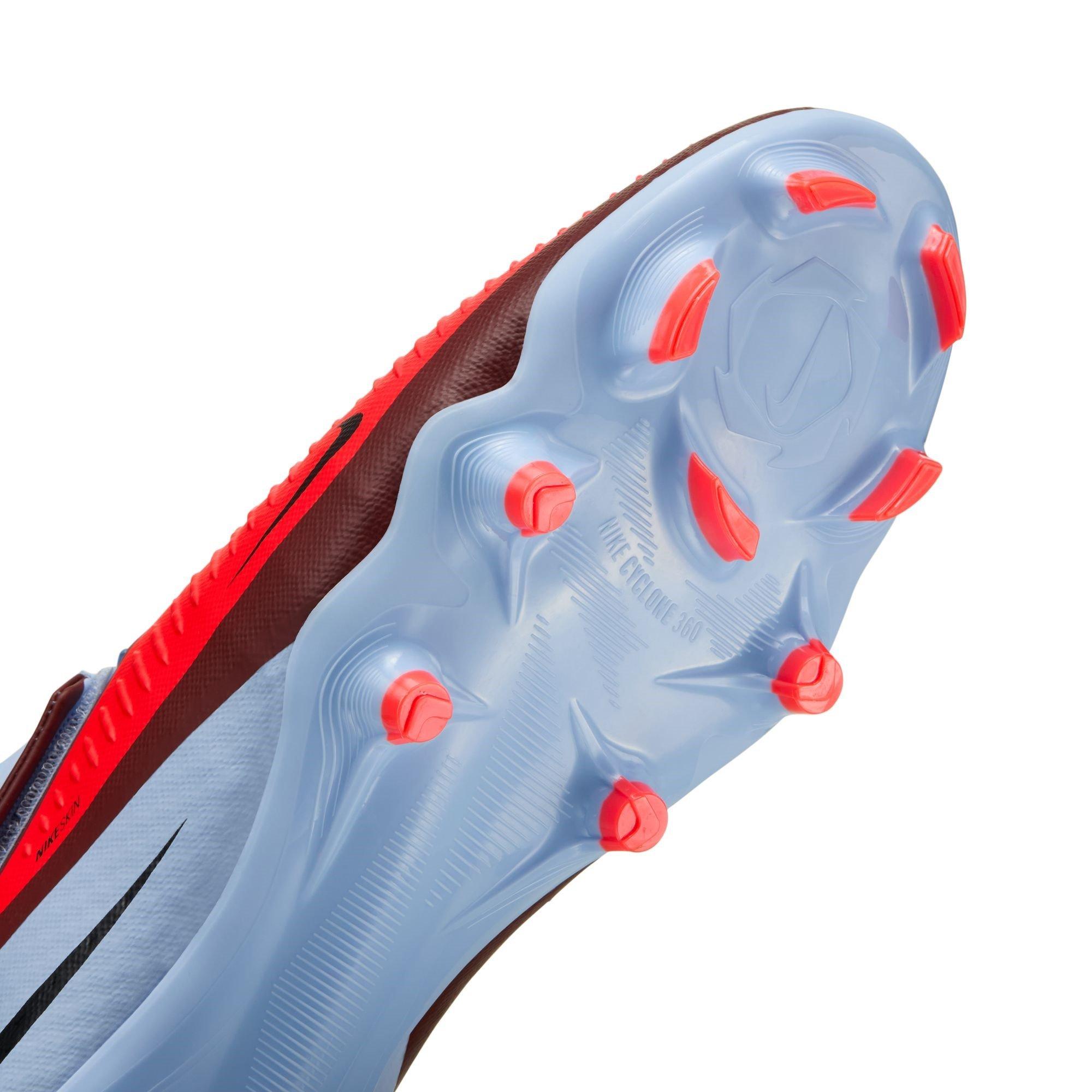 Blue/Purple - Nike - Phantom 6 Low Academy Adults Firm Ground Football Boots - 9