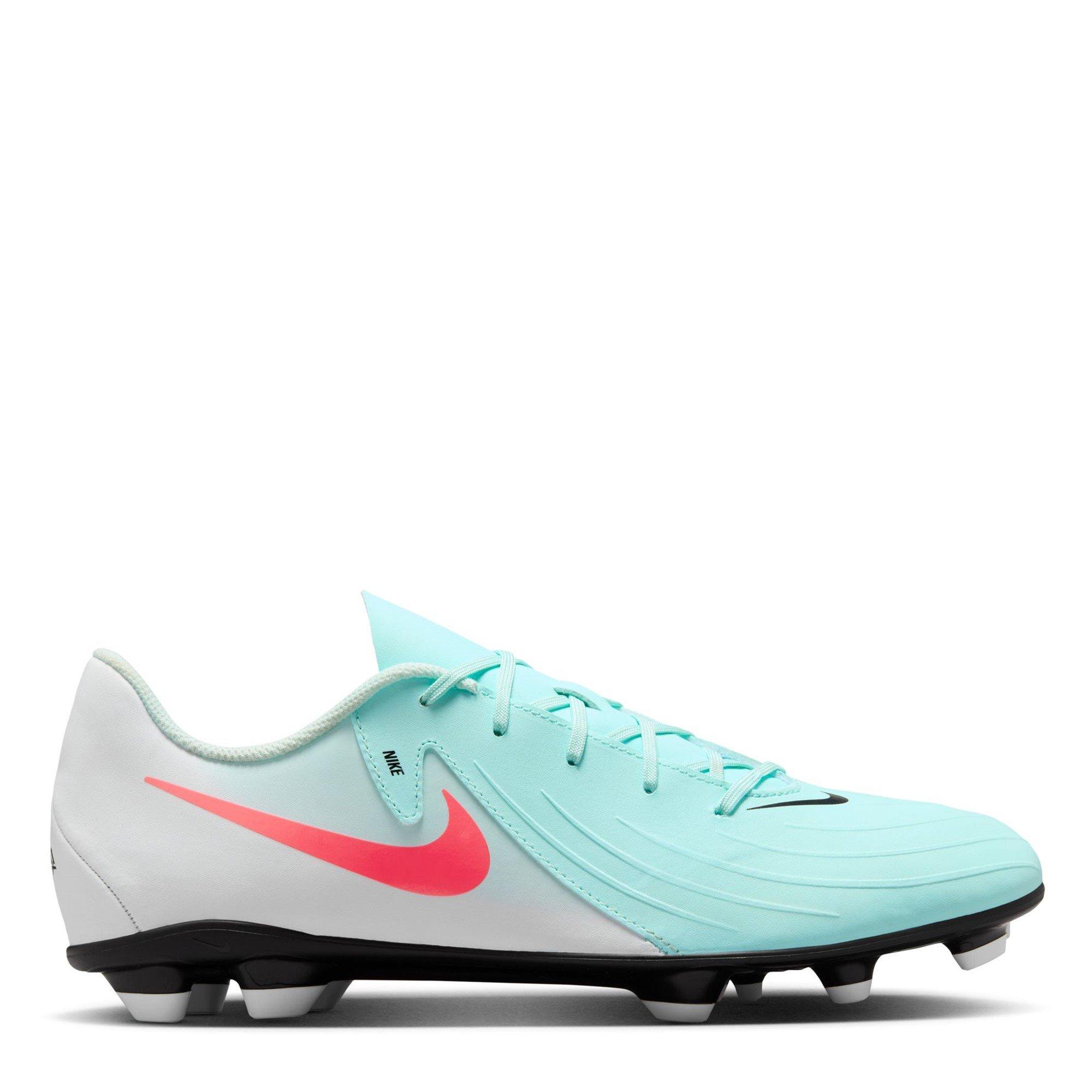 Nike Men's Phantom Gx 2 Club Adults Firm Ground Football Boots - Mint/Red - 8.5 (43)