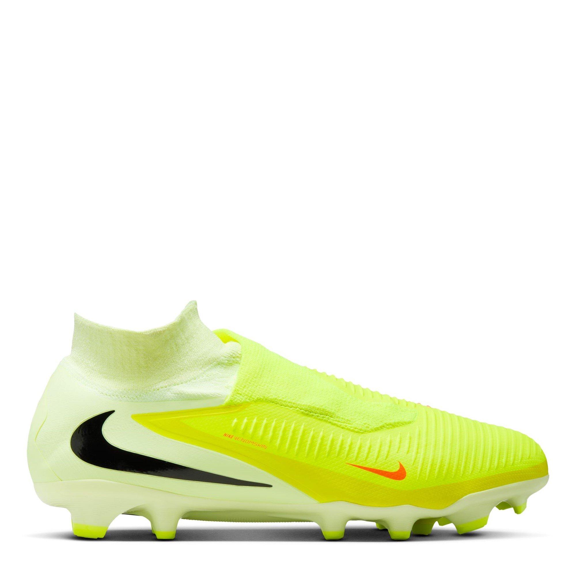 Nike Men's Phantom Luna Ii Pro Firm Ground Football Boots - Crimson/Volt - 11 (46)