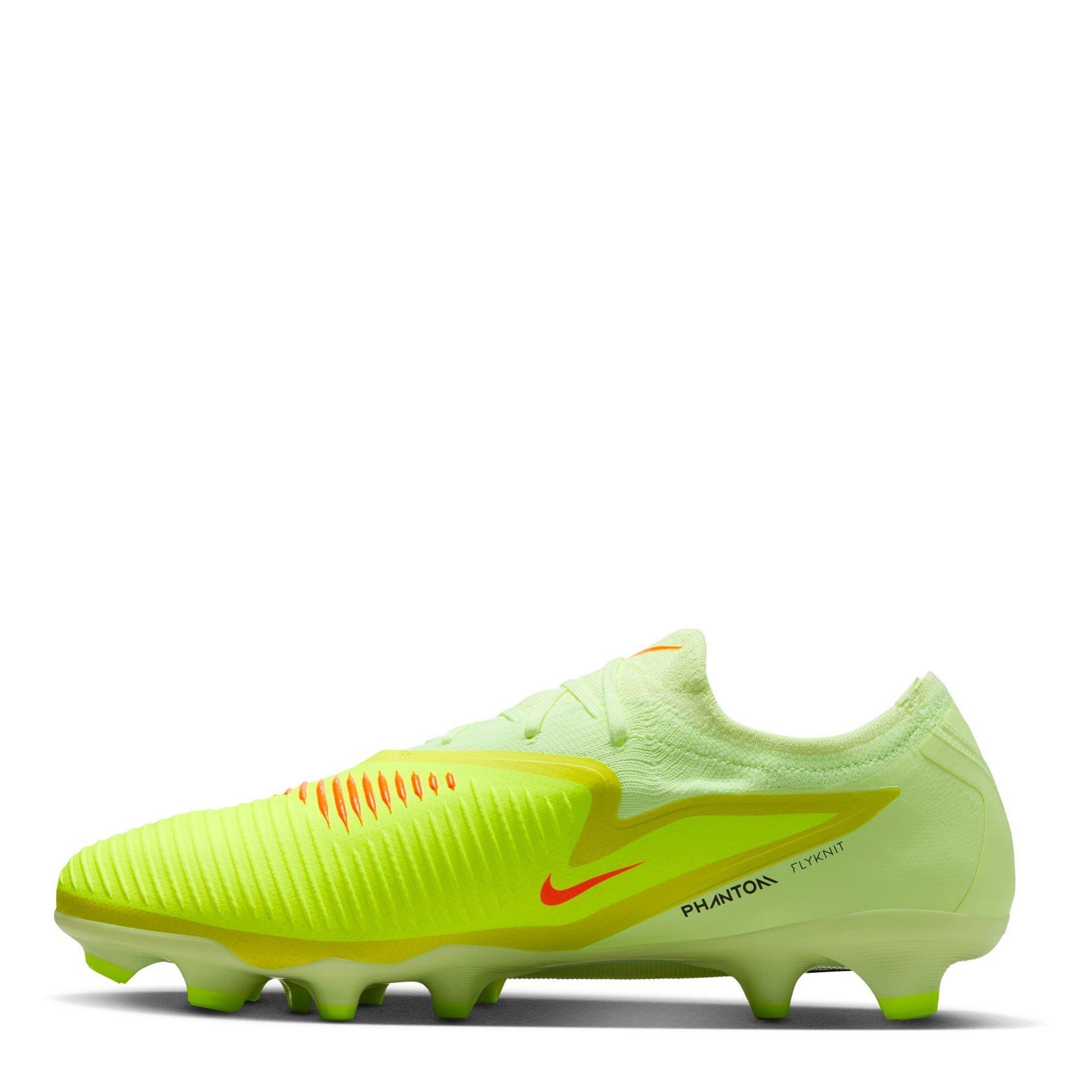 Crimson/Volt - Nike - Phantom GX II Pro Firm Ground Football Boots Mens - 2