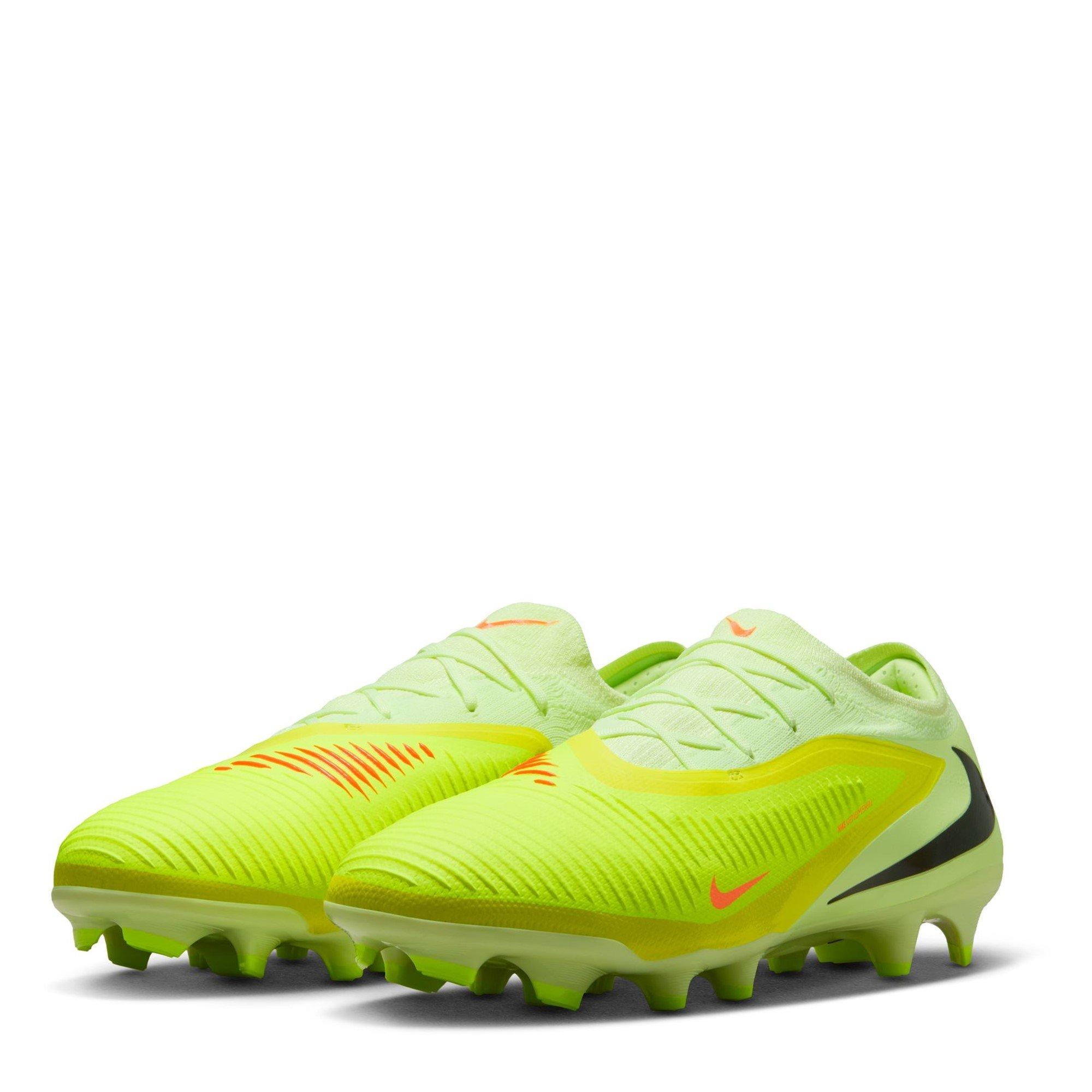 Crimson/Volt - Nike - Phantom GX II Pro Firm Ground Football Boots Mens - 4