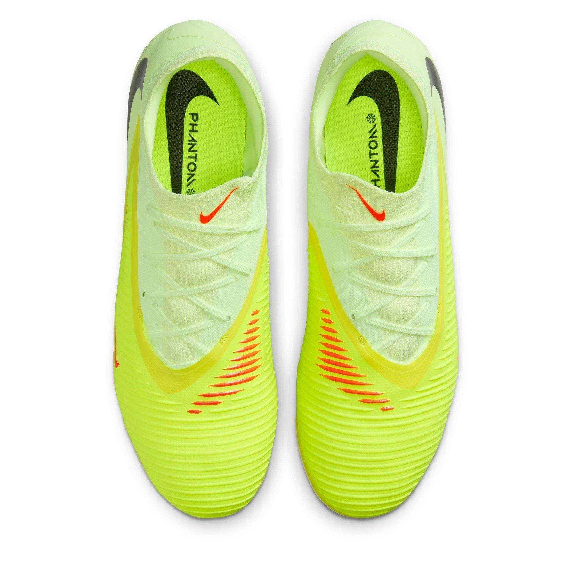 Crimson/Volt - Nike - Phantom GX II Pro Firm Ground Football Boots Mens - 6