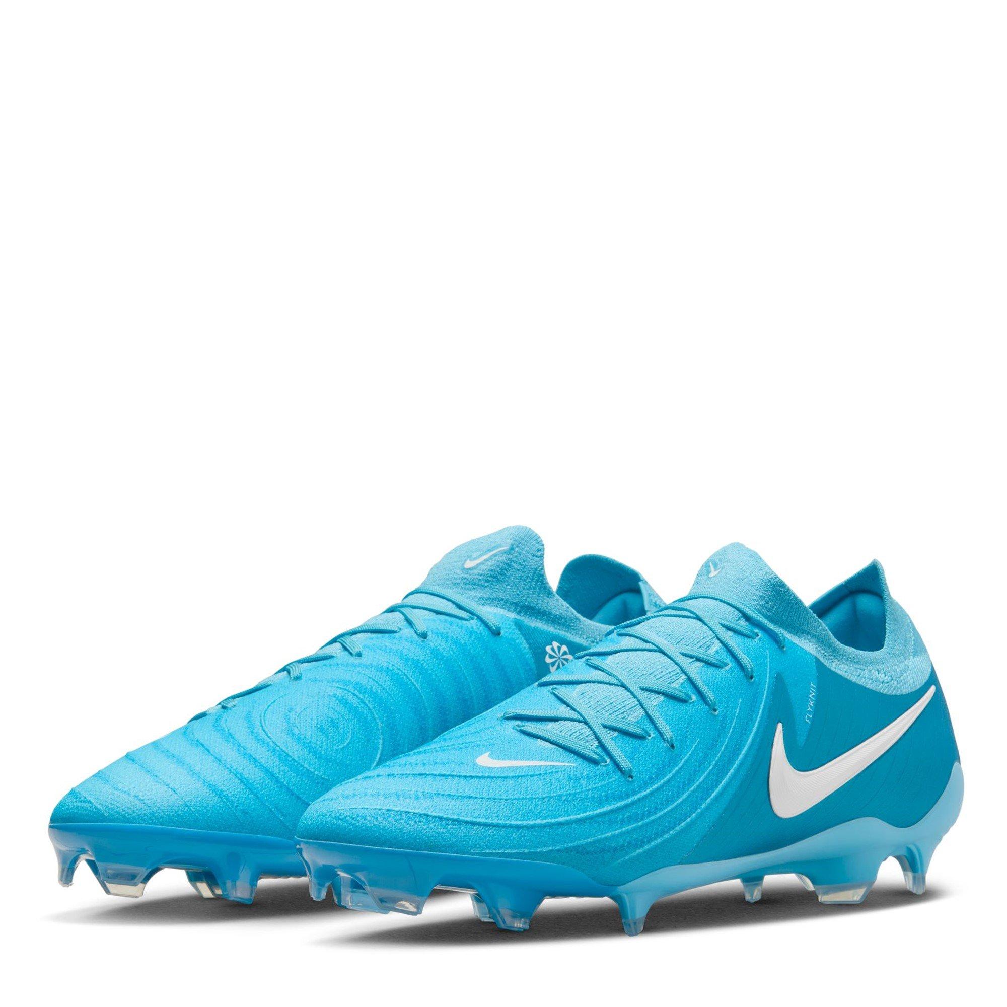 Blå/Baltisk - Nike - Phantom GX II Pro Firm Ground Football Boots Mens - 4
