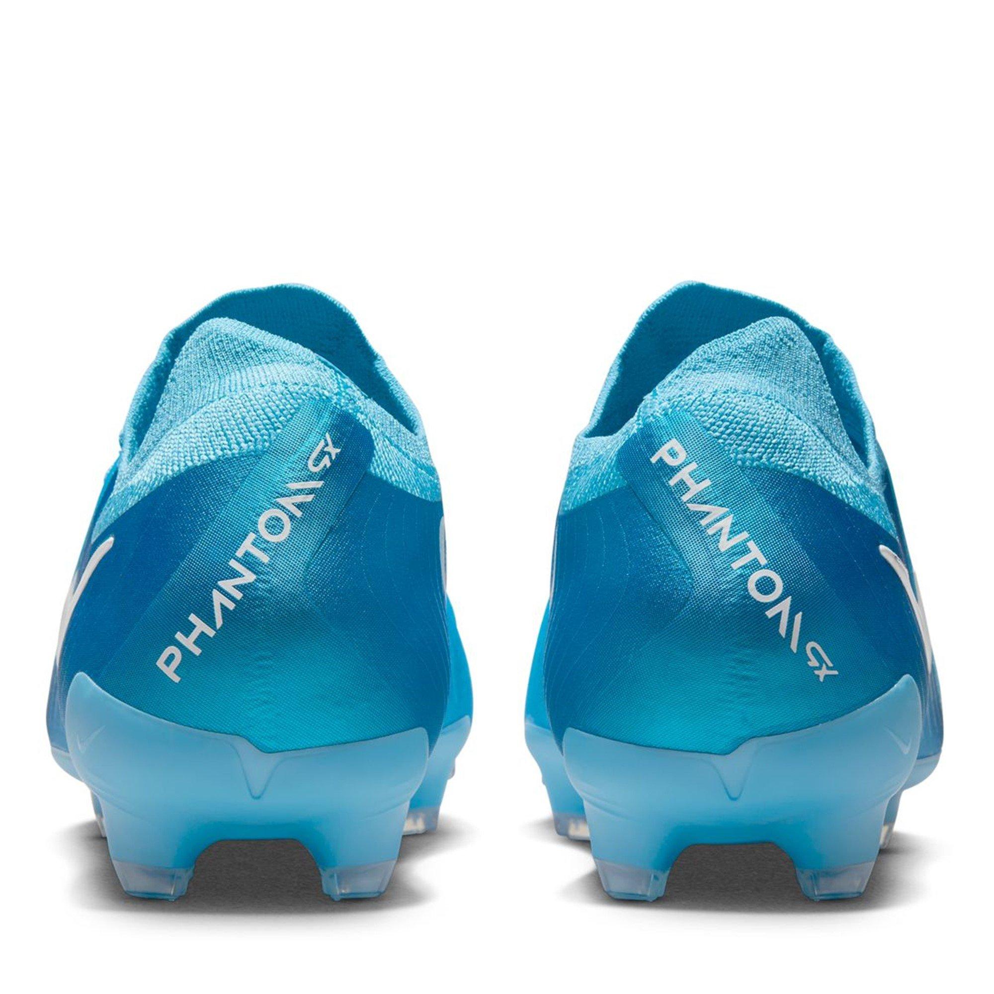 Blå/Baltisk - Nike - Phantom GX II Pro Firm Ground Football Boots Mens - 5