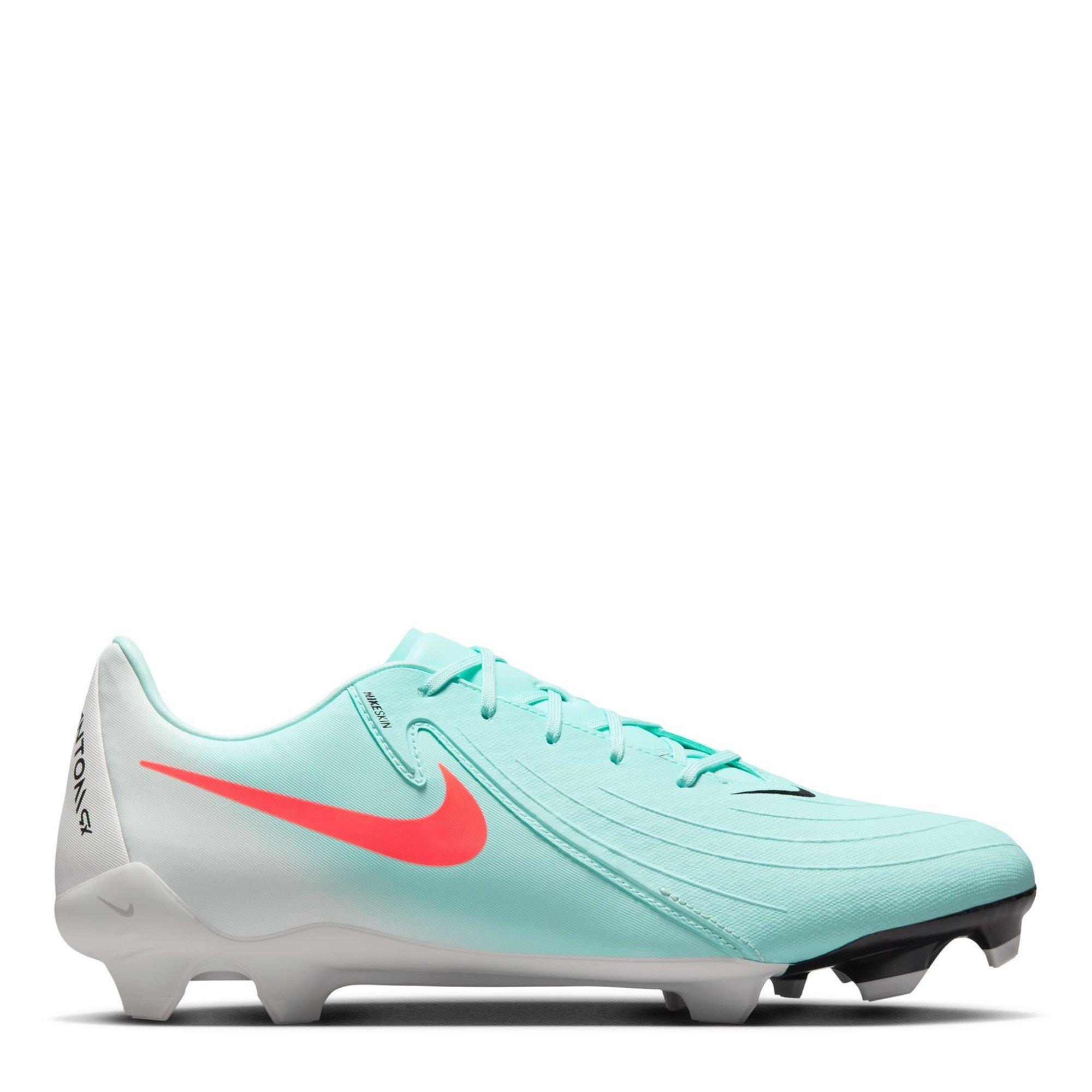 Nike Men's Phantom Gx Ii Academy Firm Ground Football Boots - Mint/Red - 9 (44)