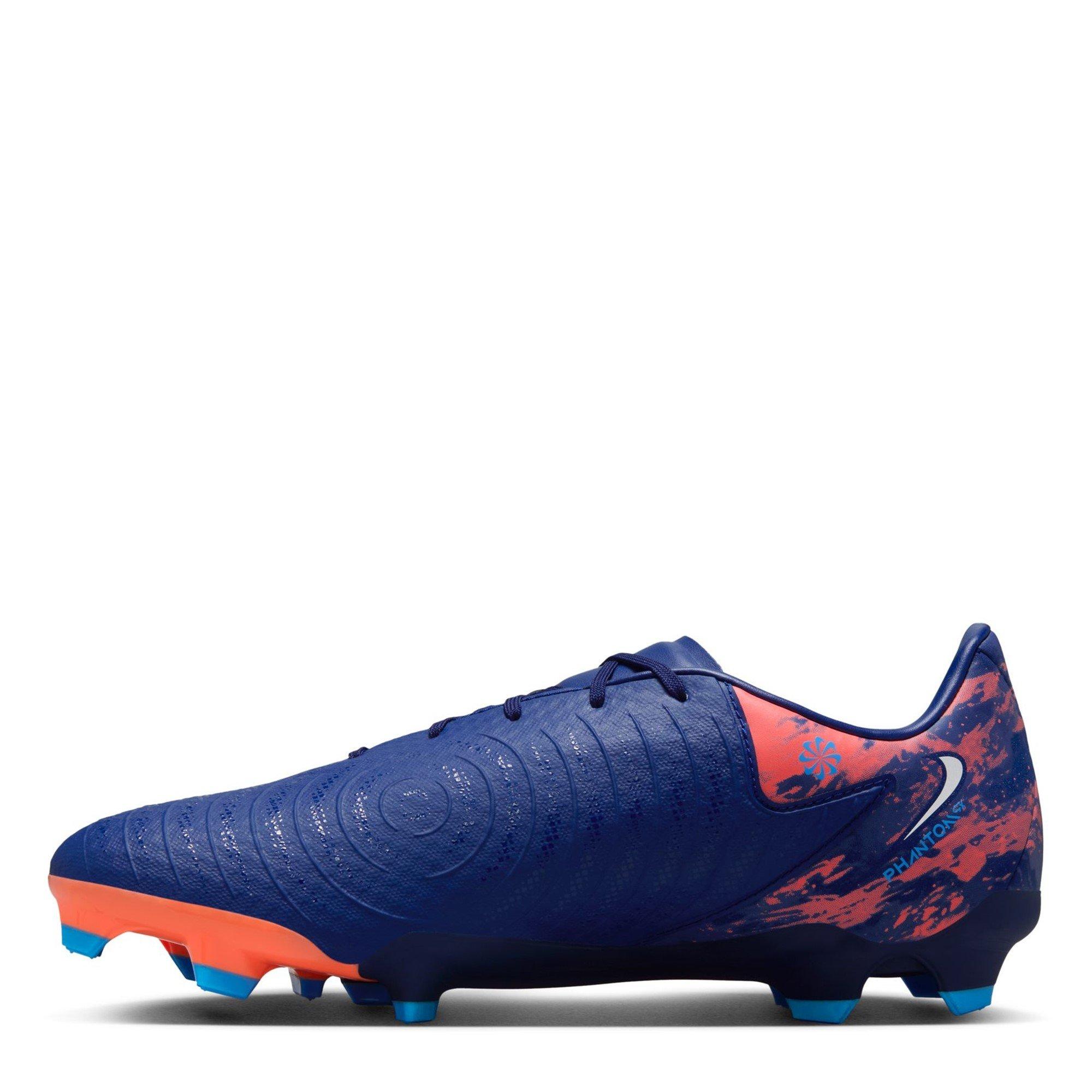 Blue/Chrome - Nike - Phantom GX II Academy Firm Ground Football Boots - 2