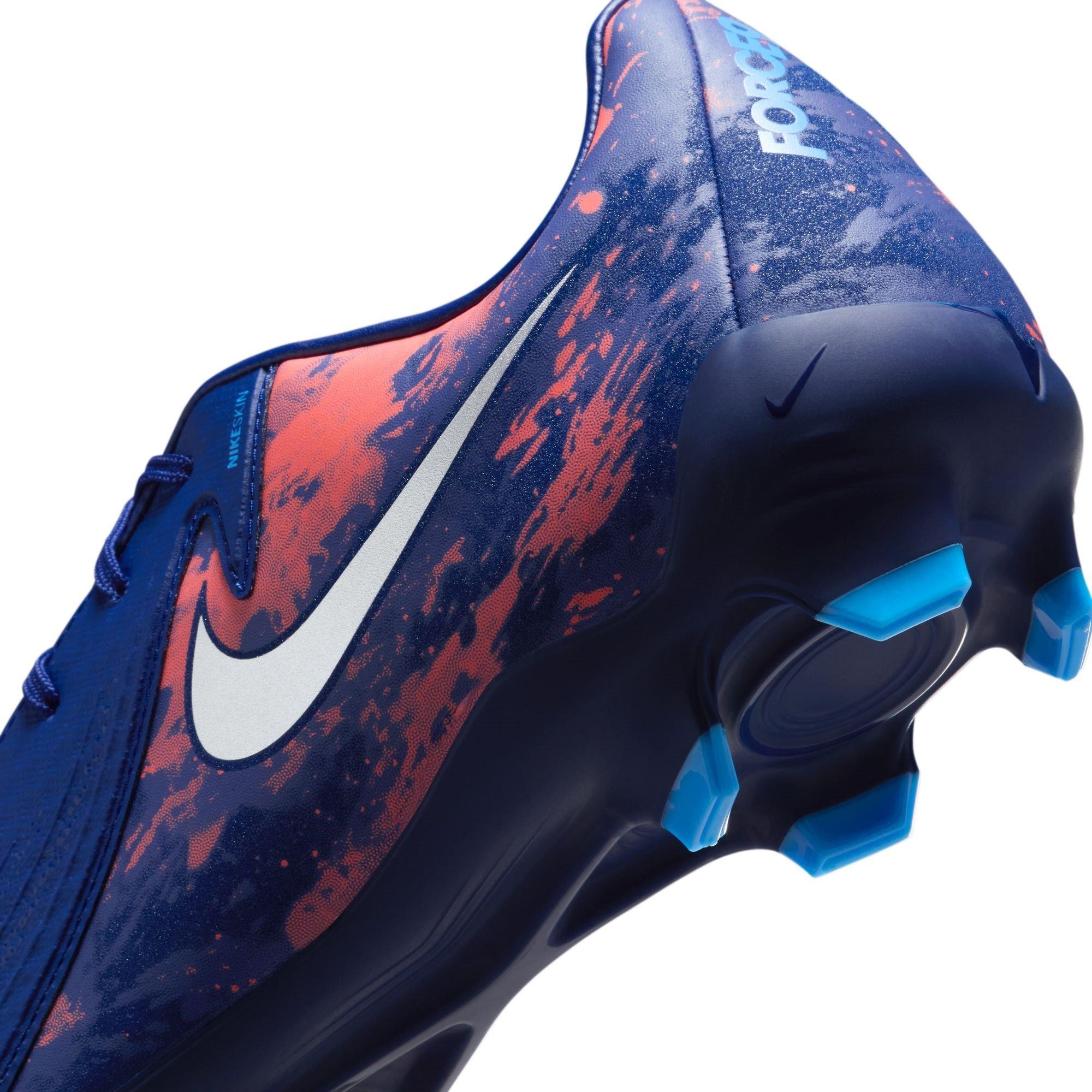 Blue/Chrome - Nike - Phantom GX II Academy Firm Ground Football Boots - 8