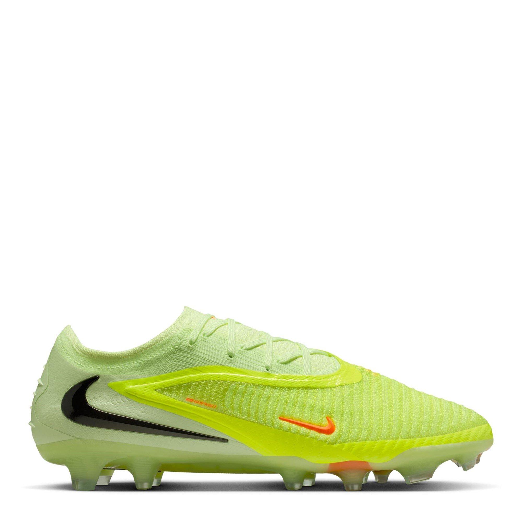 Crimson/Volt - Nike - Phantom GX II Elite LV8 Firm Ground Boots - 1