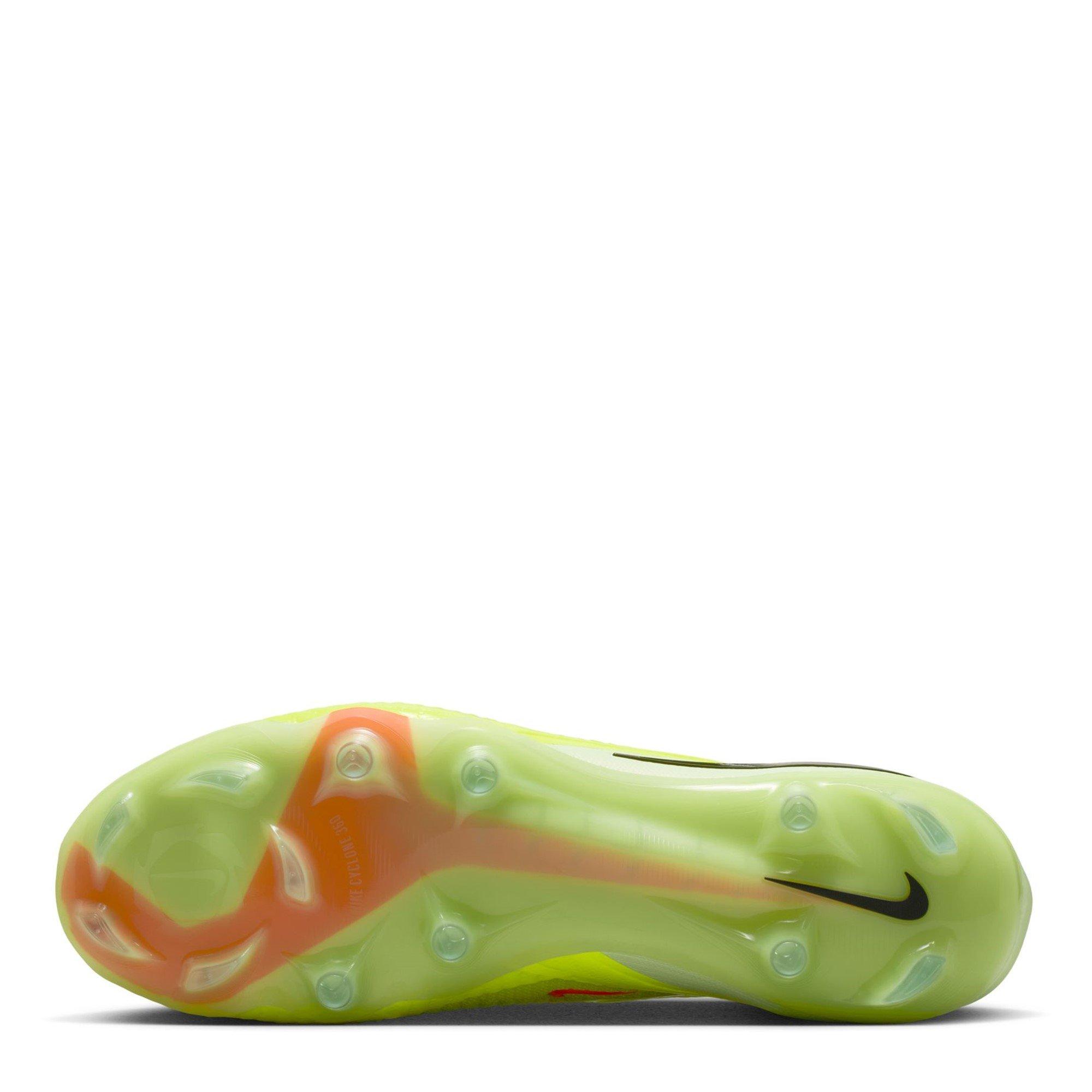 Crimson/Volt - Nike - Phantom GX II Elite LV8 Firm Ground Boots - 3