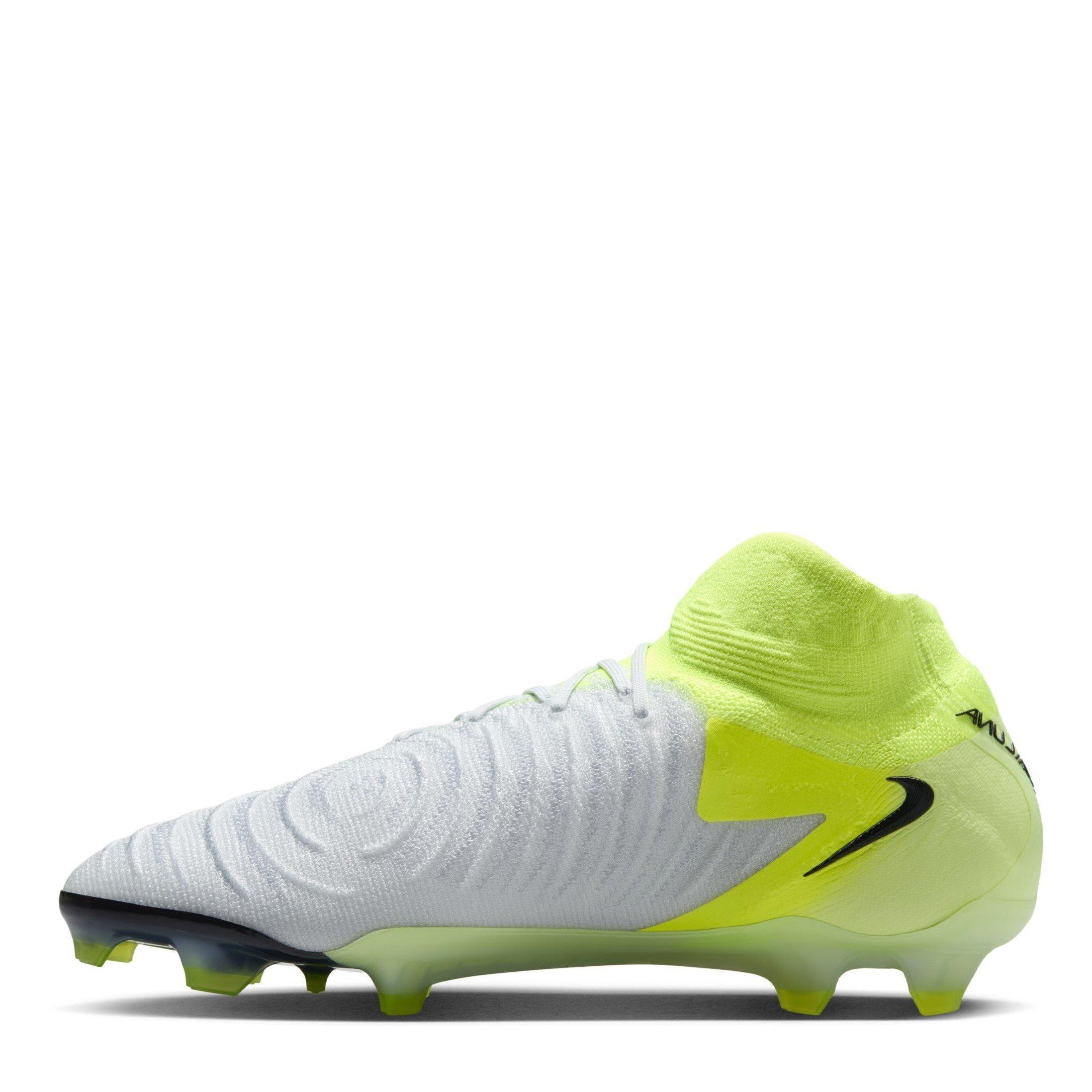 Silver/Volt - Nike - Phantom Luna II Elite Adults Firm Ground Football Boots - 2