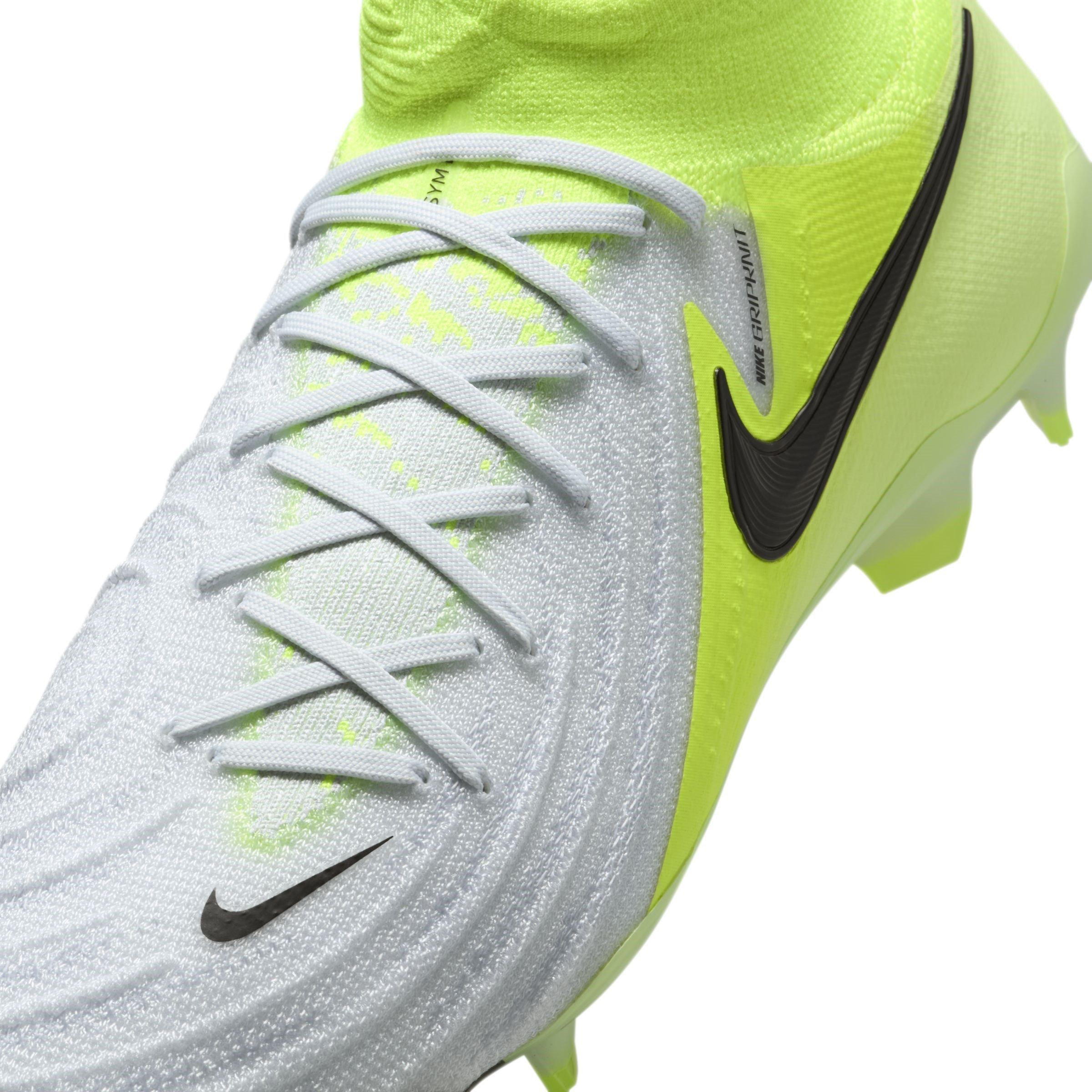 Silver/Volt - Nike - Phantom Luna II Elite Adults Firm Ground Football Boots - 8