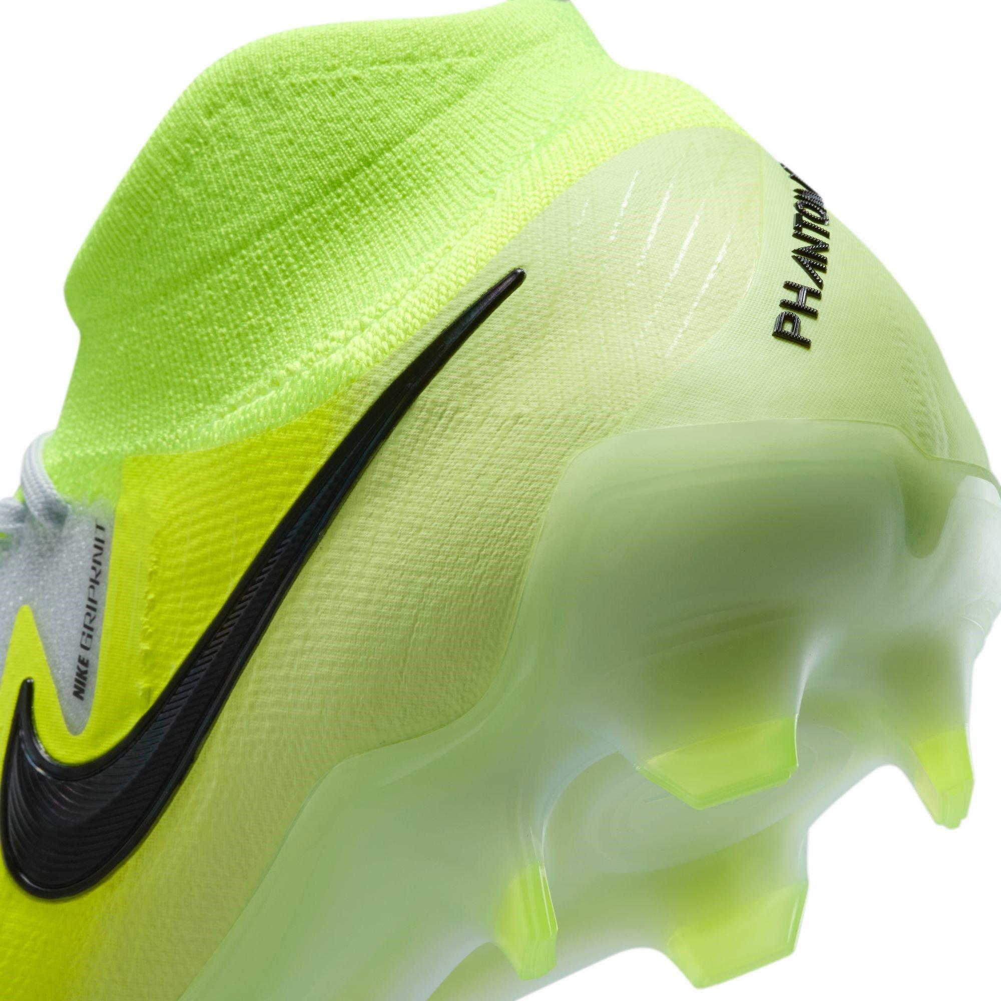 Silver/Volt - Nike - Phantom Luna II Elite Adults Firm Ground Football Boots - 9