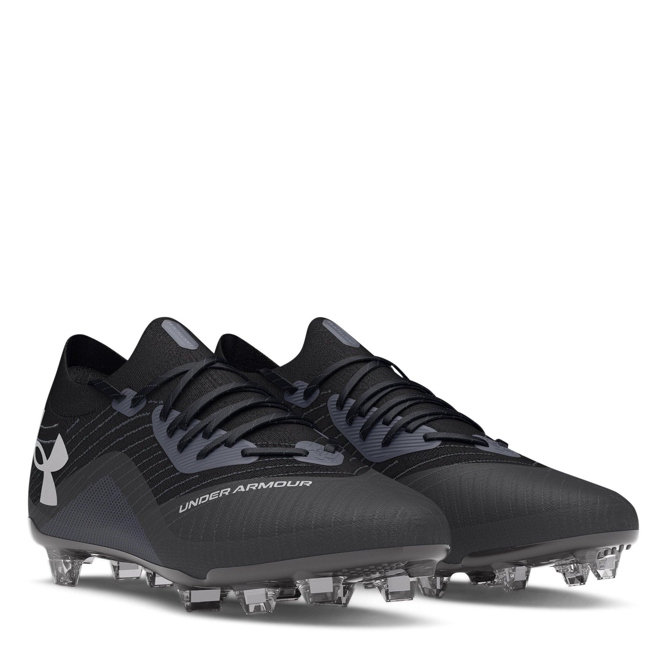 Sort/Grå - Under Armour - Armour Shadow Elite 2 Firm Ground Football Boots - 5