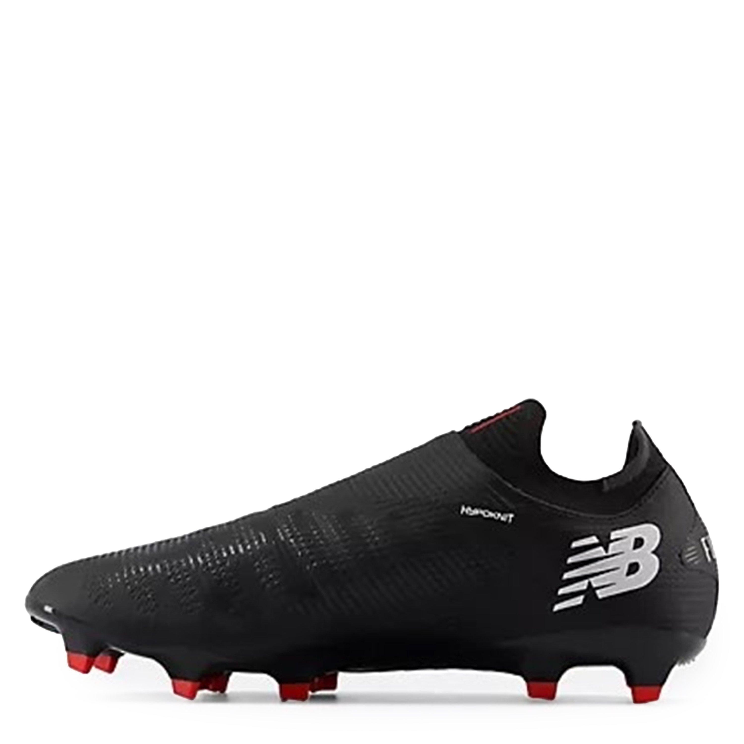 Negro/Blanco - New Balance - NewBalance Furon V7+ Pro Firm Ground Football Boots - 2