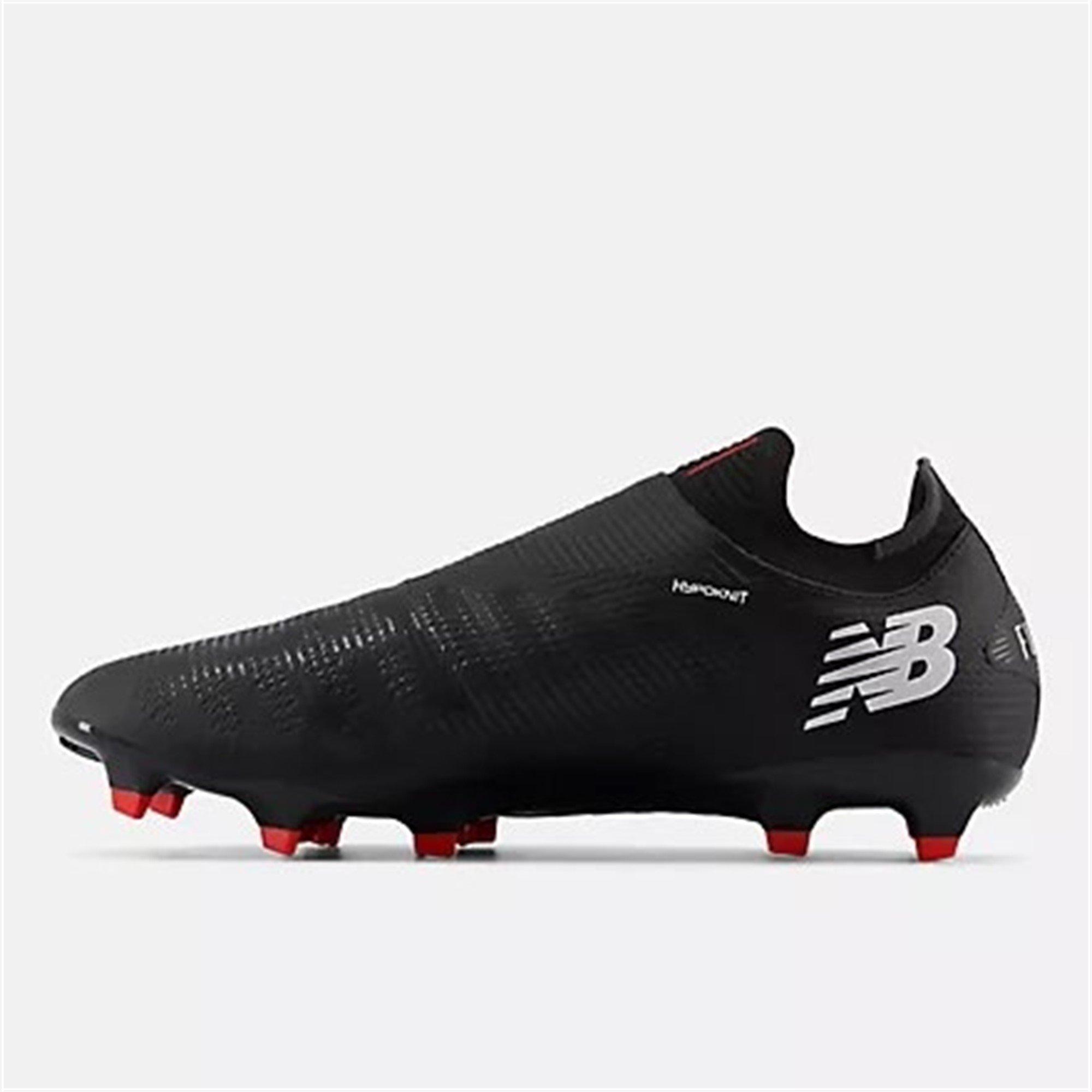Negro/Blanco - New Balance - NewBalance Furon V7+ Pro Firm Ground Football Boots - 3