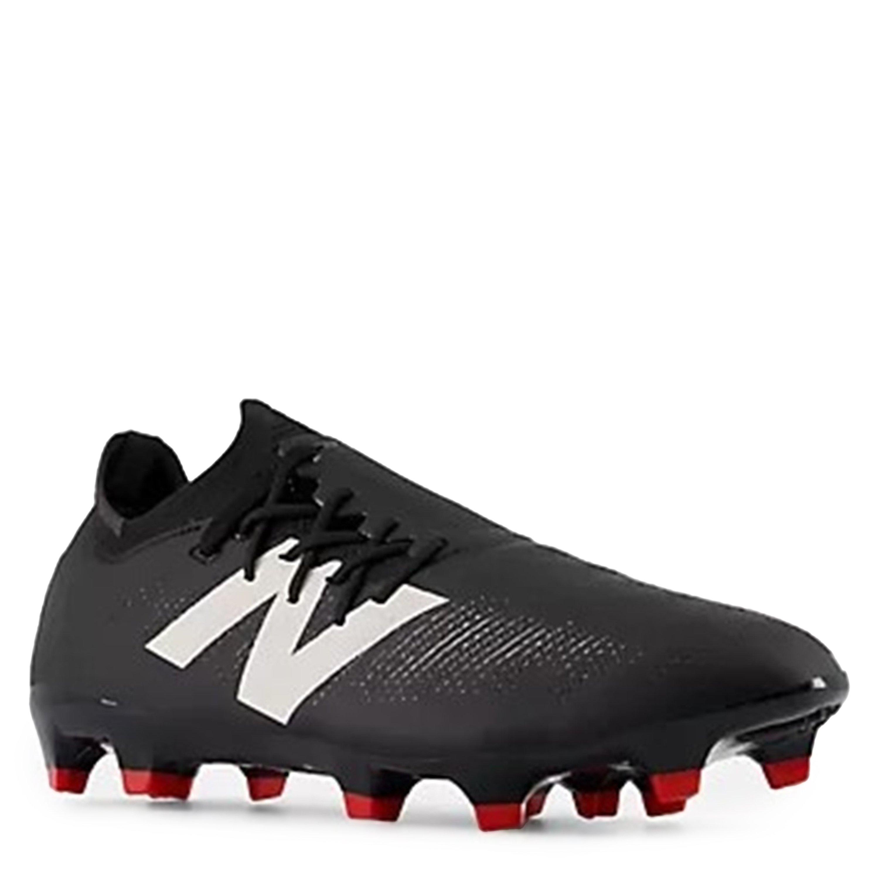 Negro/Blanco - New Balance - NewBalance Furon V7+ Pro Firm Ground Football Boots - 4