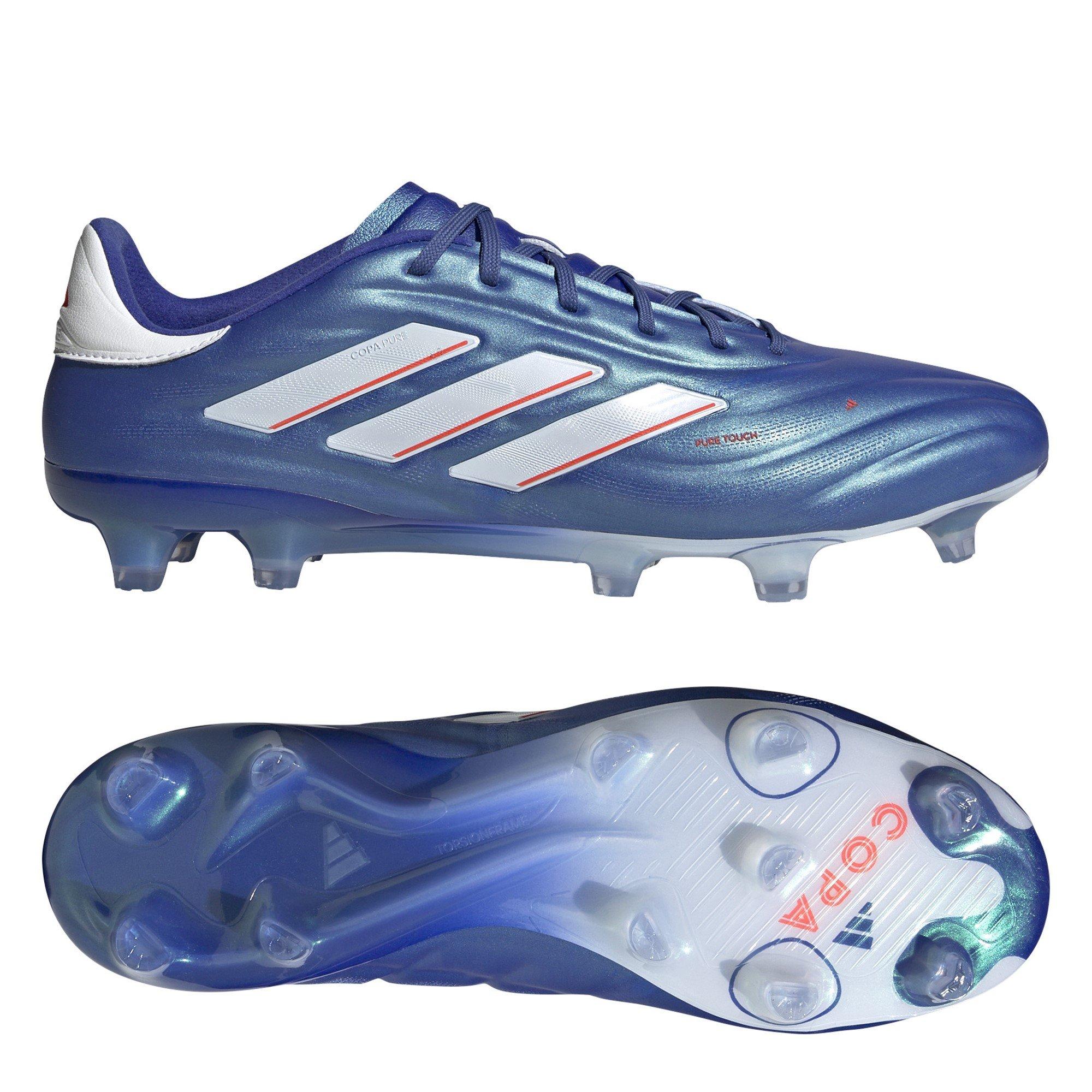 Blue/Wht/S.Red - adidas - Copa Pure II.1 Firm Ground Football Boots - 11