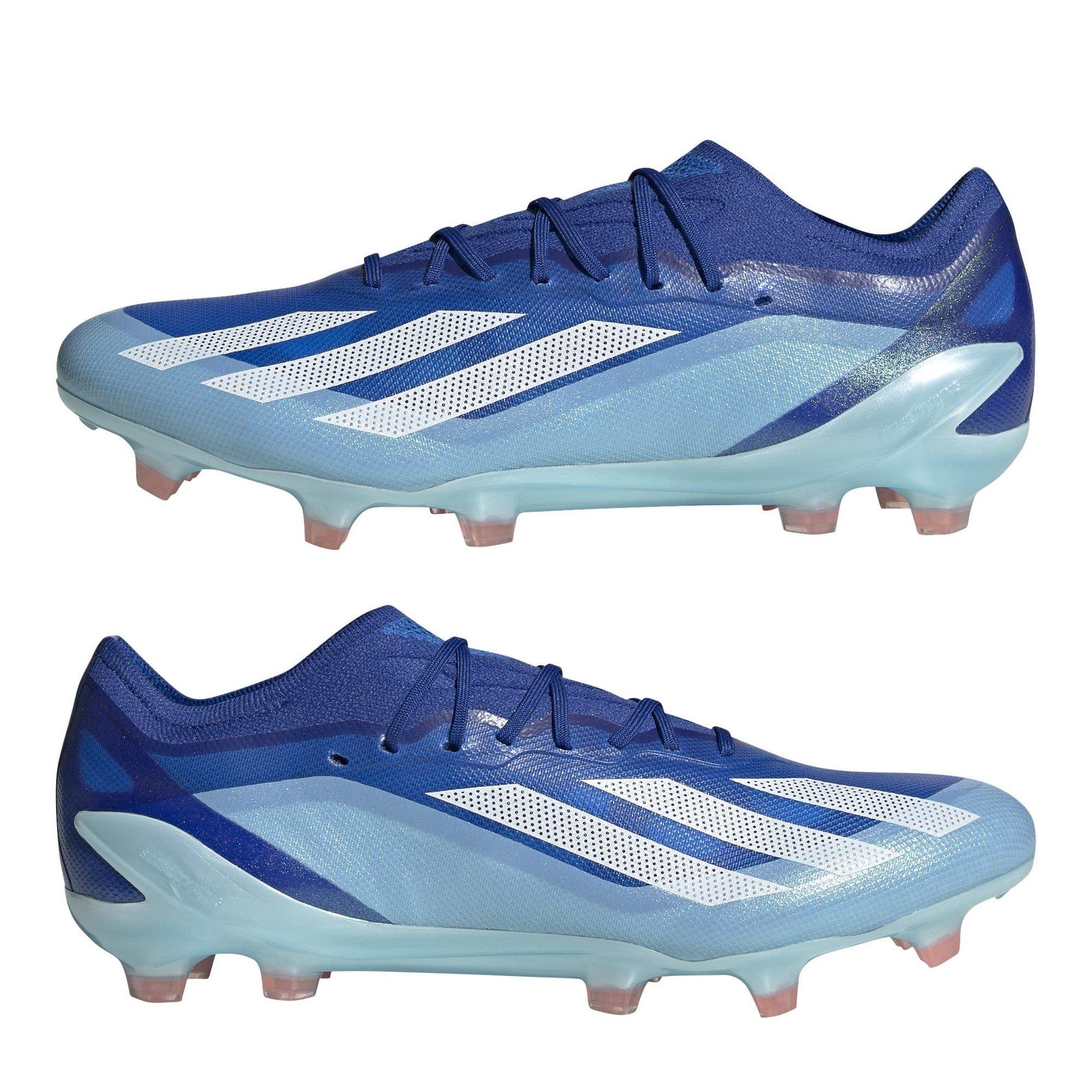 B.Royal/Wht/Red - adidas - X CrazyFast.1 Firm Ground Football Boots - 9