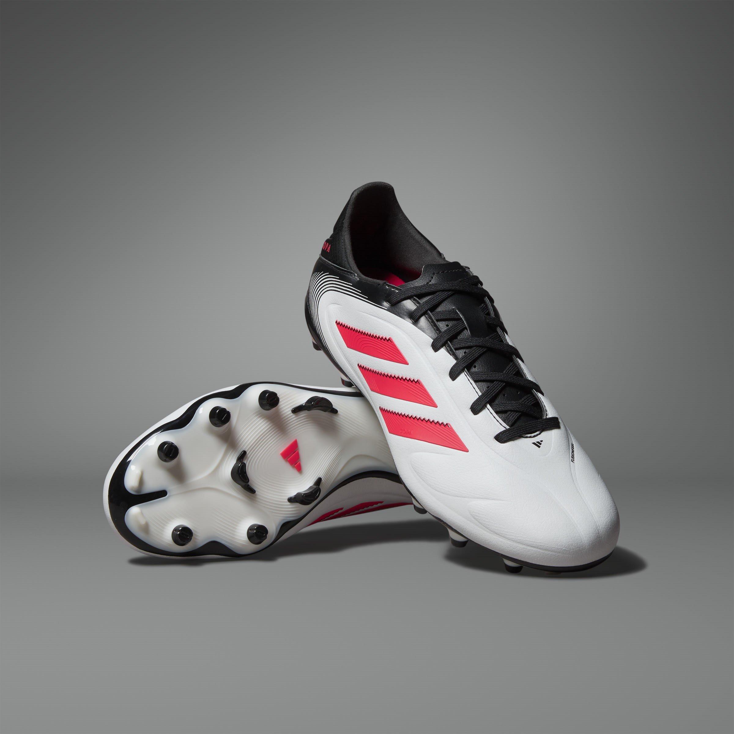 White/Red/Black - adidas - Copa Pure 3 League Firm Ground Football Boots - 10