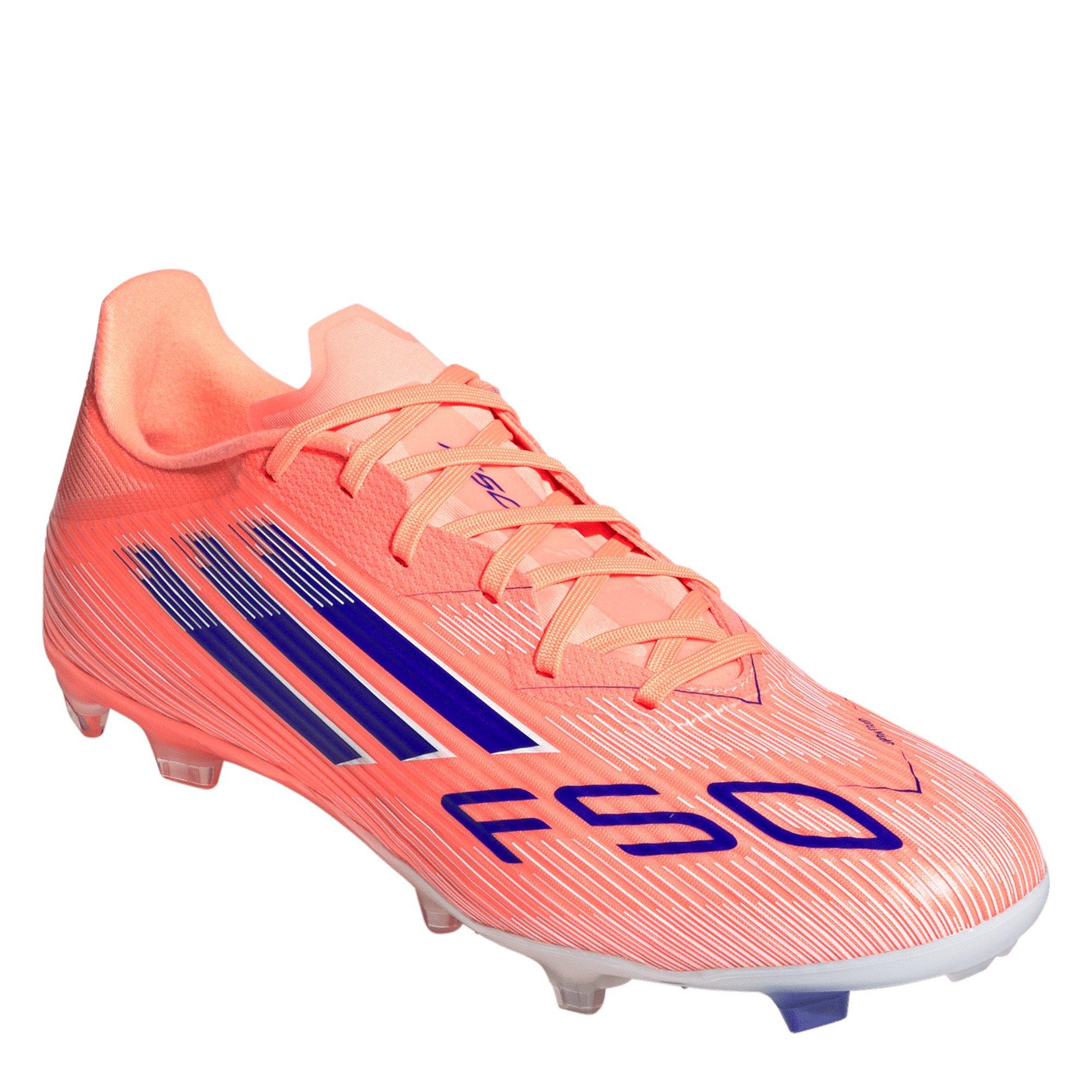 Orange/Blu/Wht - adidas - F50 League Firm Ground Football Boots - 3