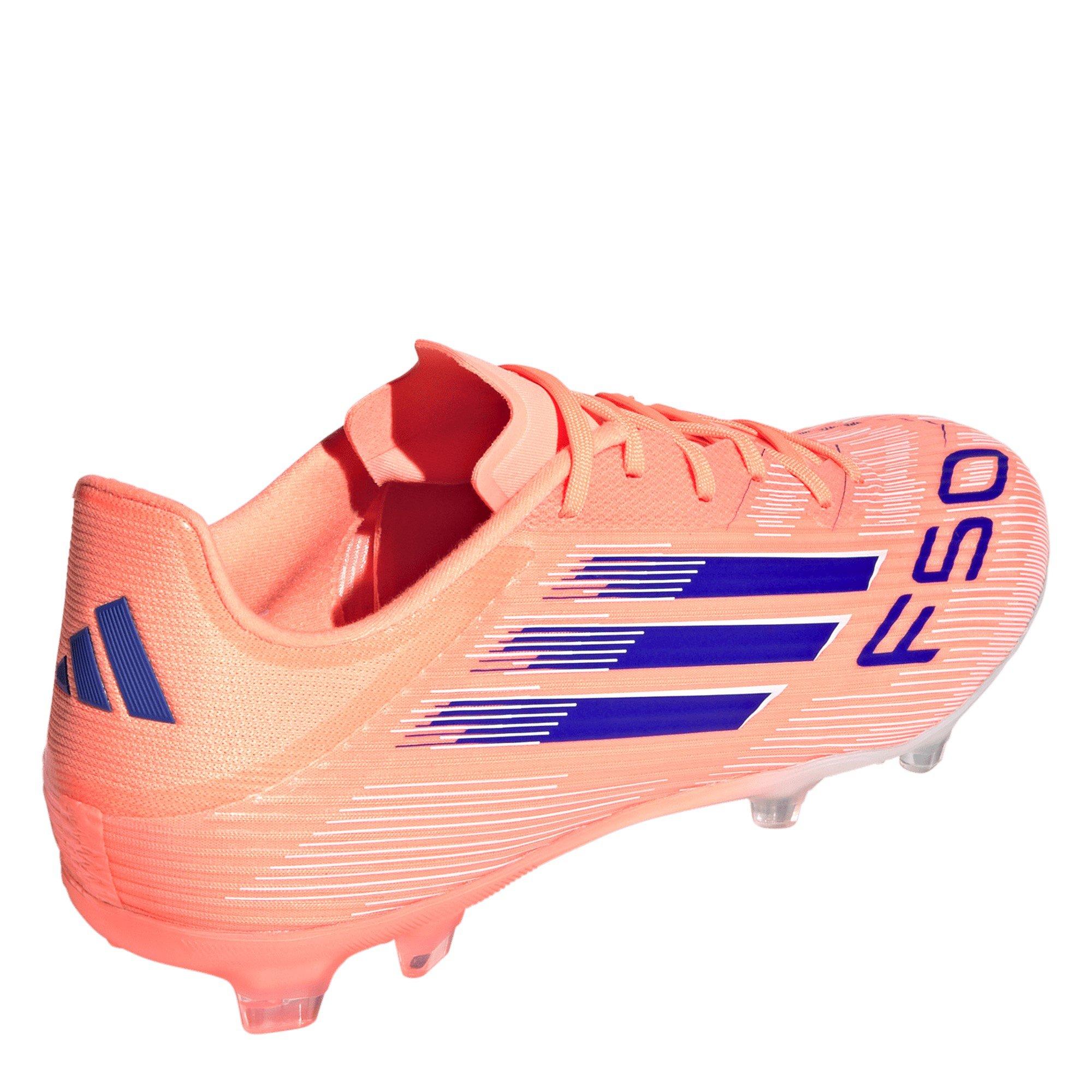 Orange/Blu/Wht - adidas - F50 League Firm Ground Football Boots - 4