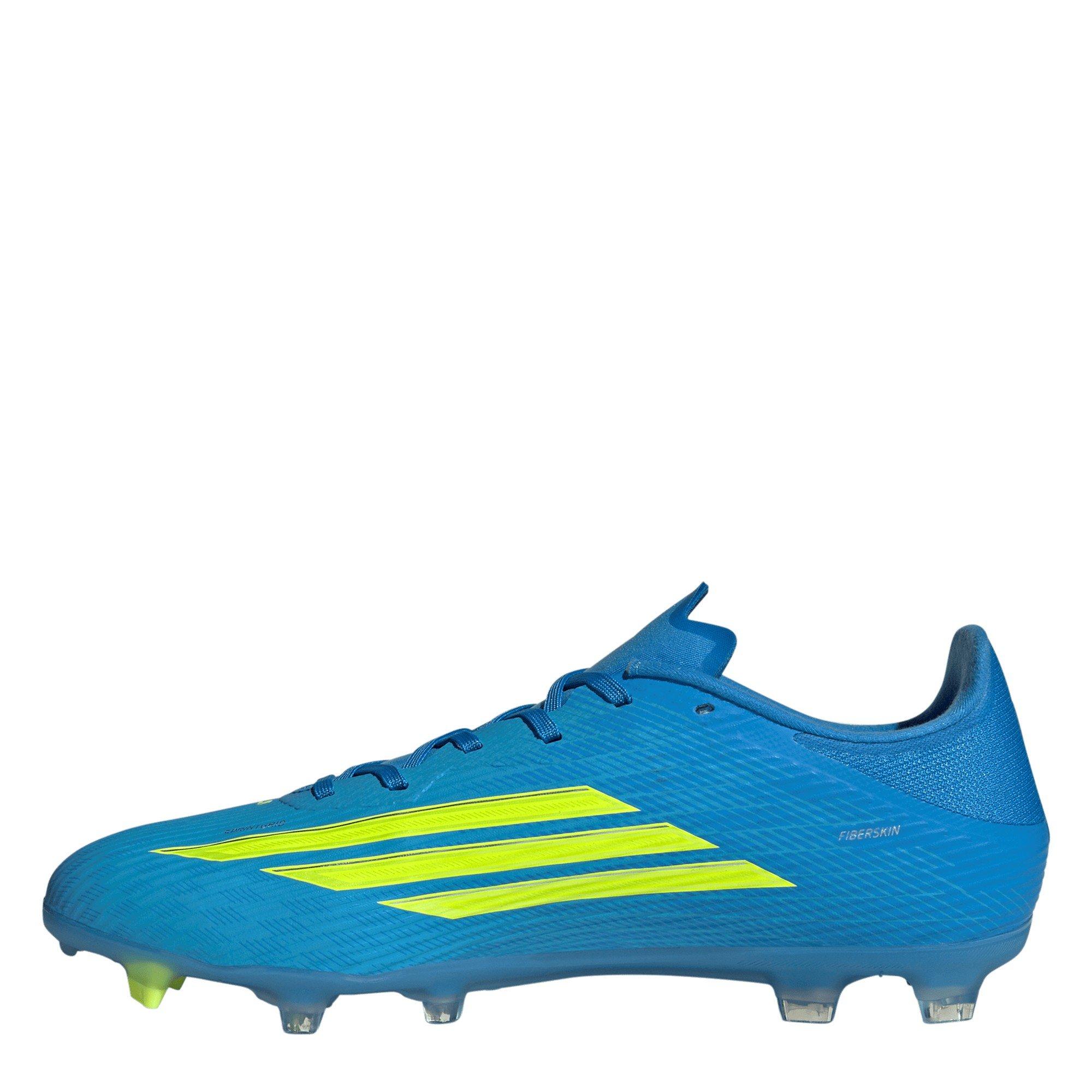 Blue/Yell/Aqua - adidas - F50 League Firm Ground Football Boots - 2
