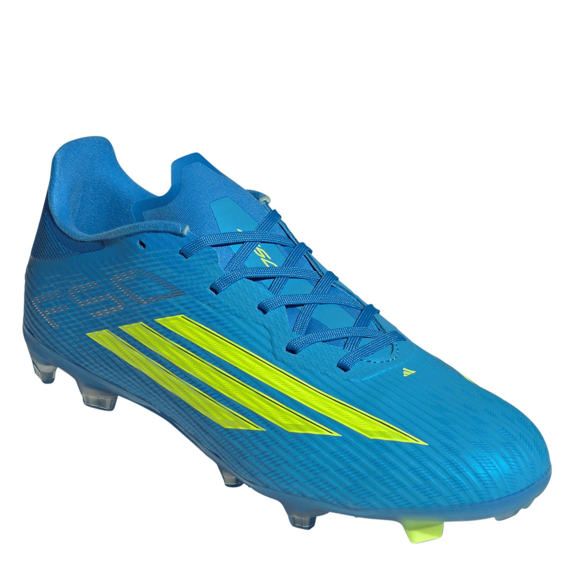 Blue/Yell/Aqua - adidas - F50 League Firm Ground Football Boots - 3
