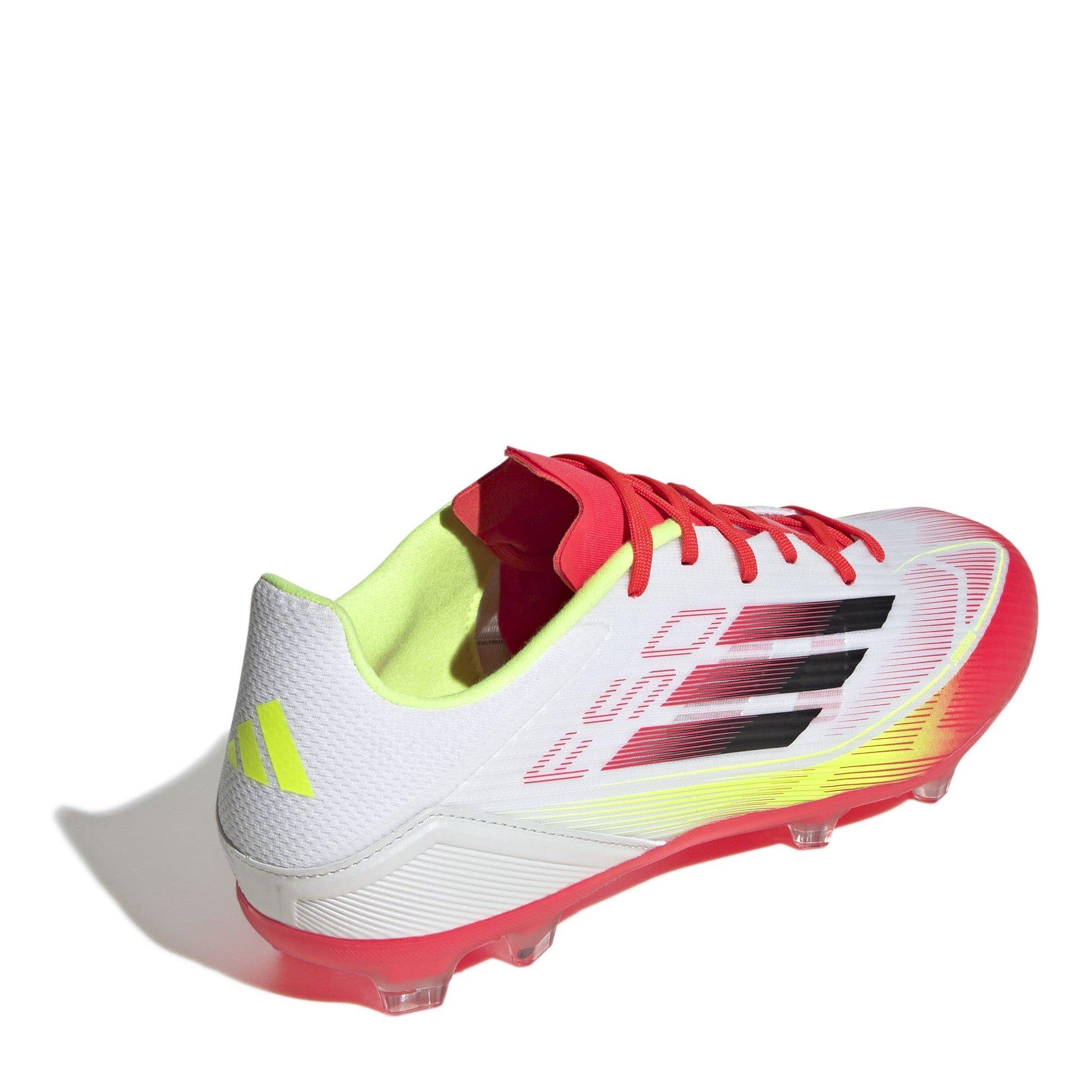 Ft.Wht/S.Yellow - adidas - F50 League Firm Ground Football Boots - 4