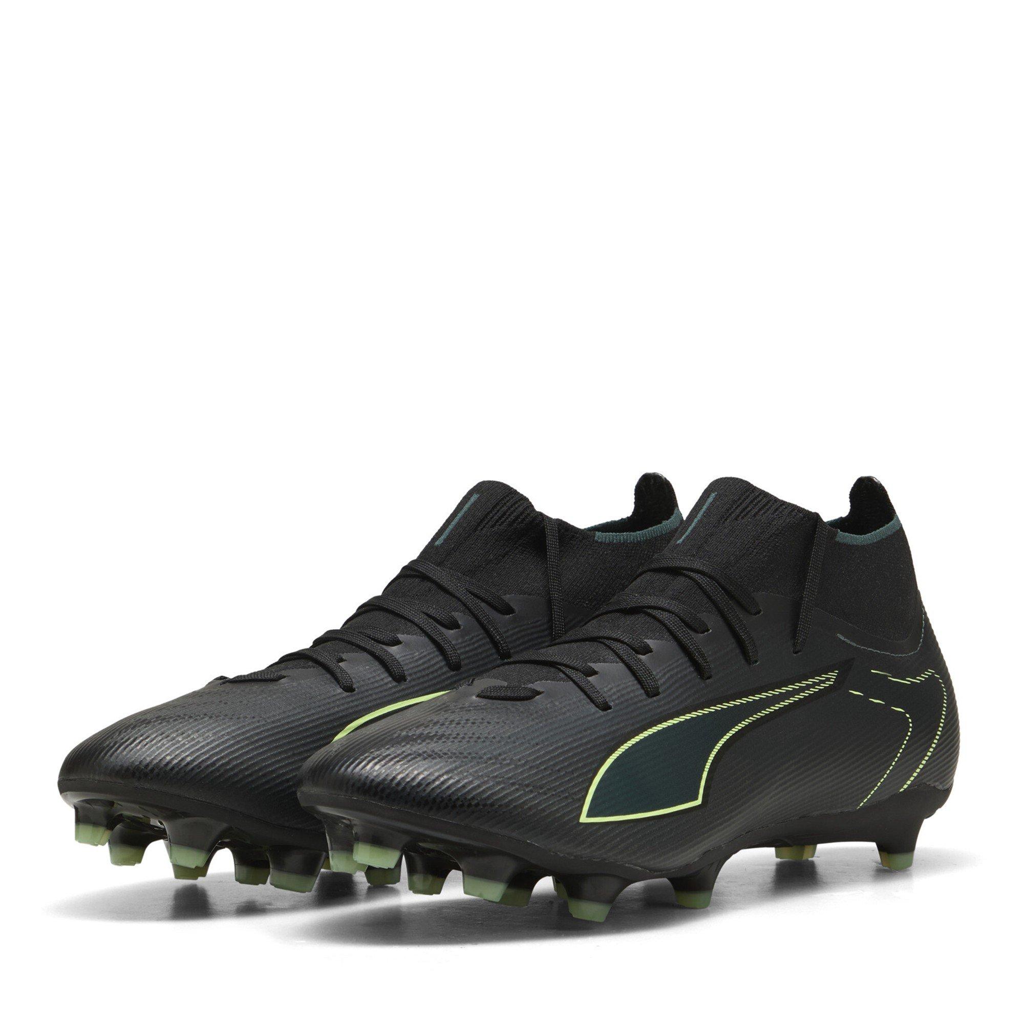 Puma Men's 6 Match+ Fg/Ag Firm Ground Football Boots - Black Puma Black - 8.5 (42.5)