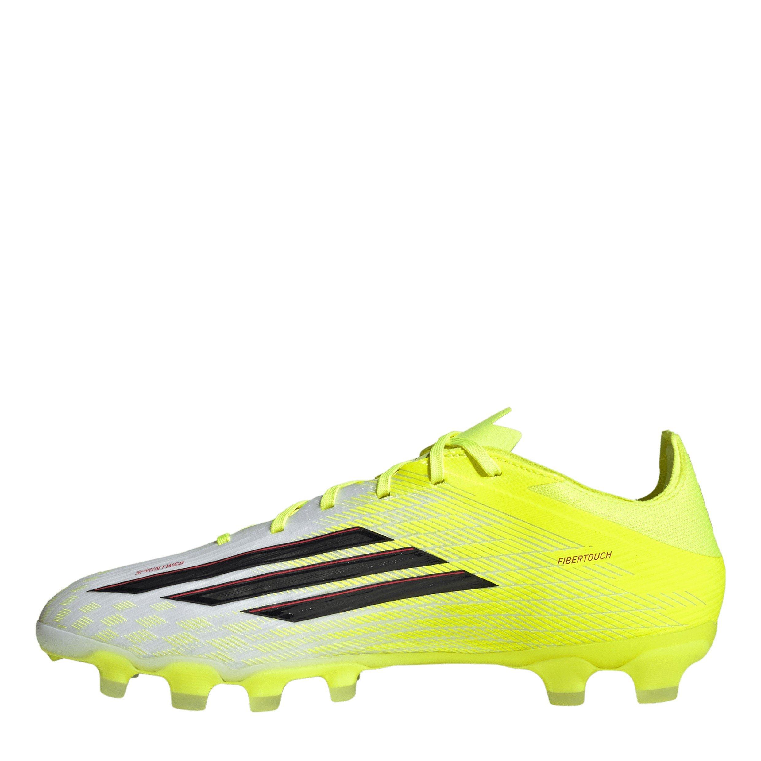 Yellow/Blck/Red - adidas - F50 Pro Adults Multi-Ground Football Boots - 2