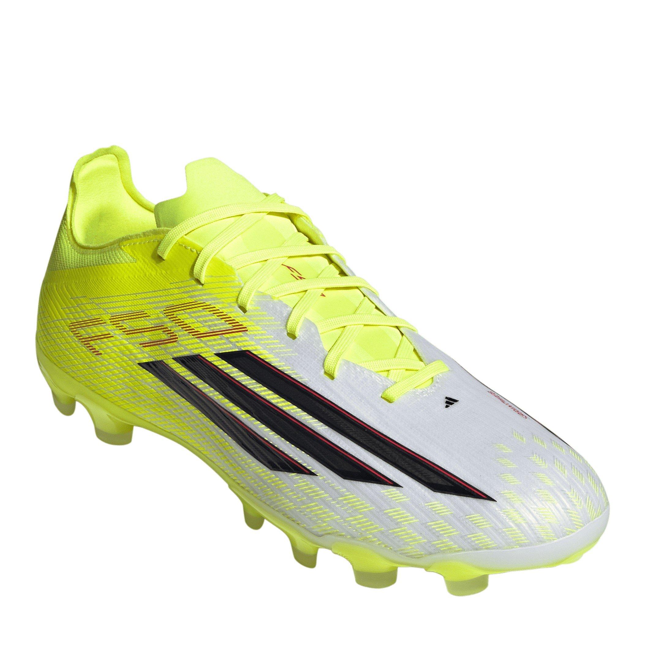 Yellow/Blck/Red - adidas - F50 Pro Adults Multi-Ground Football Boots - 3