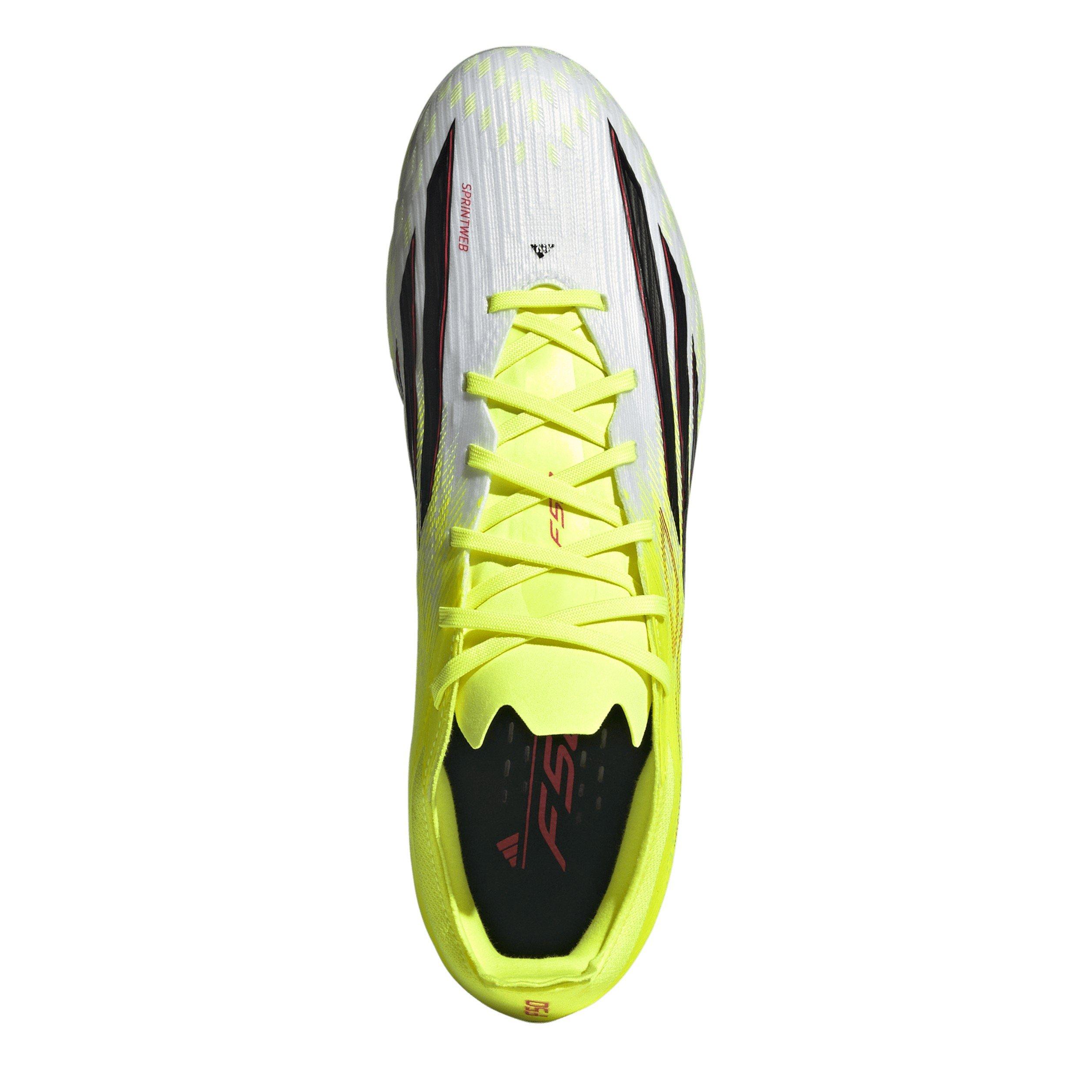 Yellow/Blck/Red - adidas - F50 Pro Adults Multi-Ground Football Boots - 5