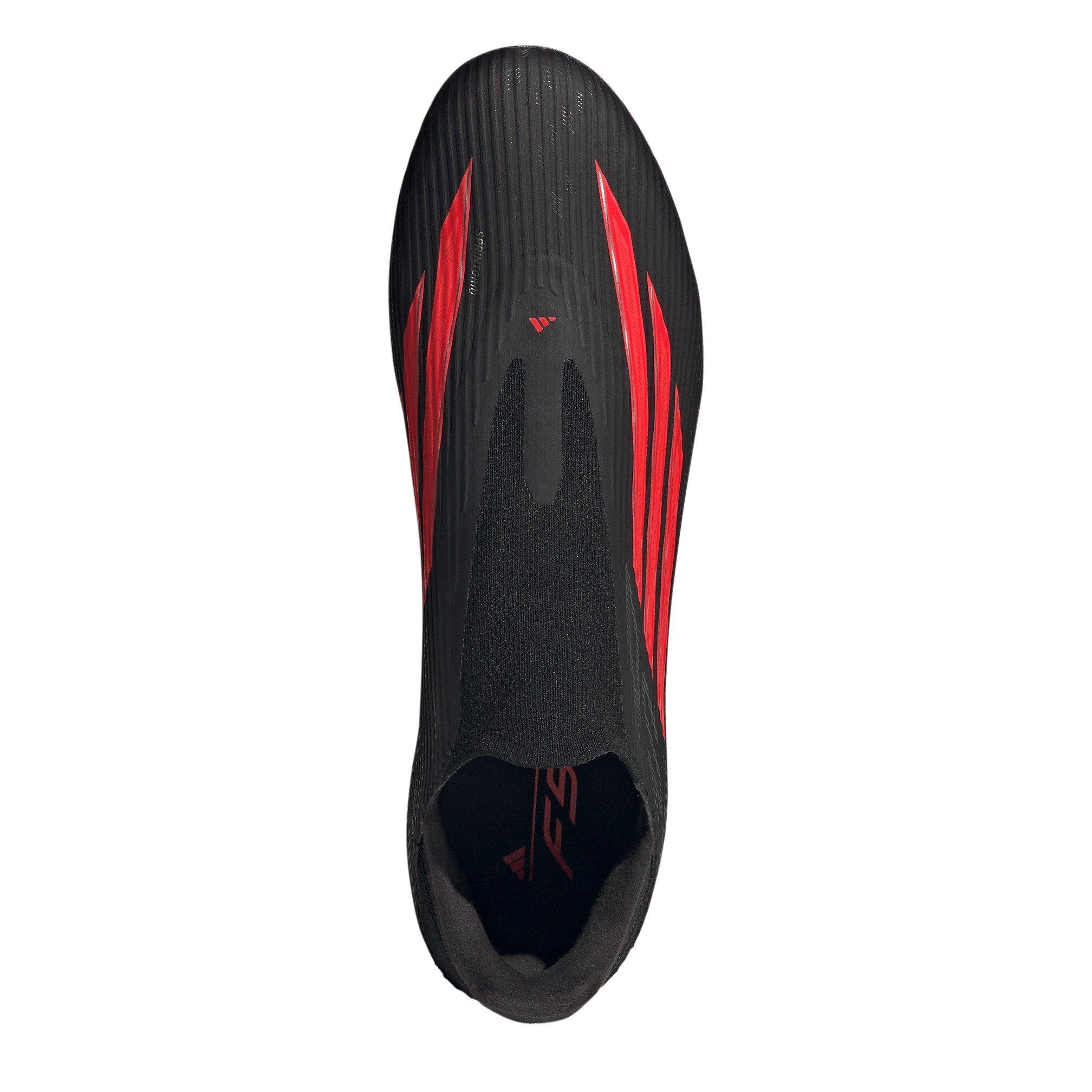 Sort/Rød/Sort - adidas - Mens adidas F50 League Laceless Firm Ground Football Boots - 5