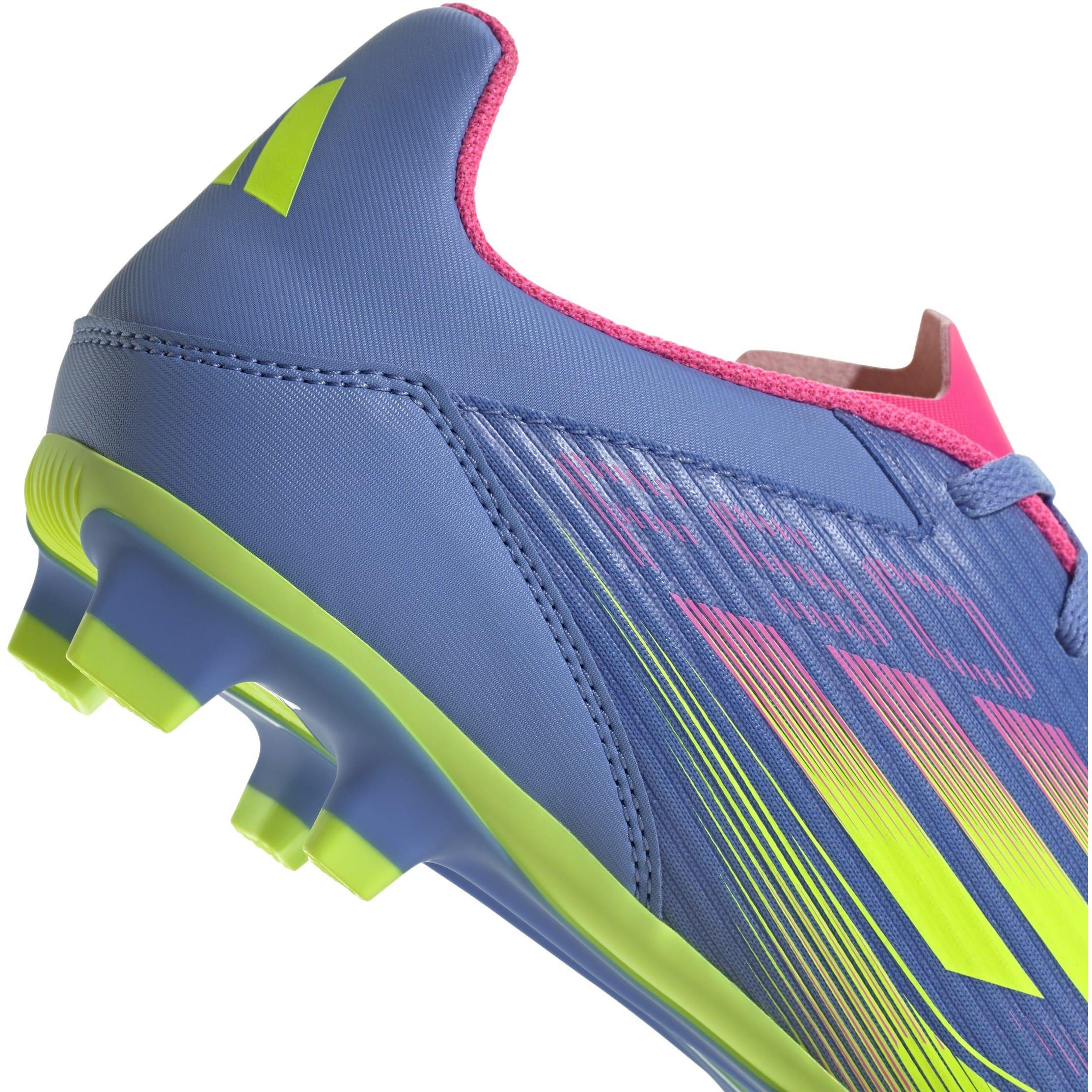 Blue/Lemon/Pink - adidas - F50 Club Firm Ground Football Boots - 7