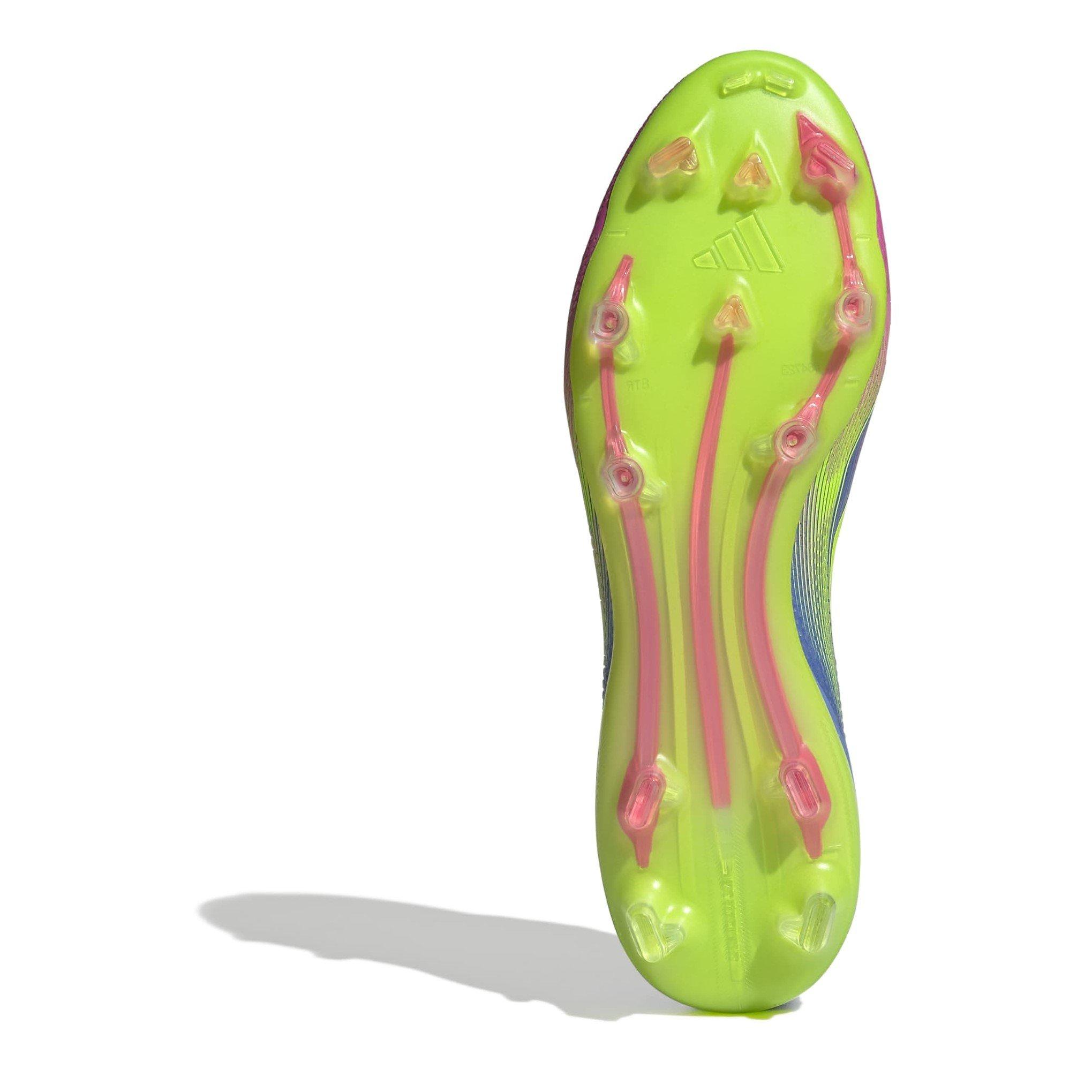 Halo Blue/Lemon - adidas - F50 Pro Adults Firm Ground Boots - 6