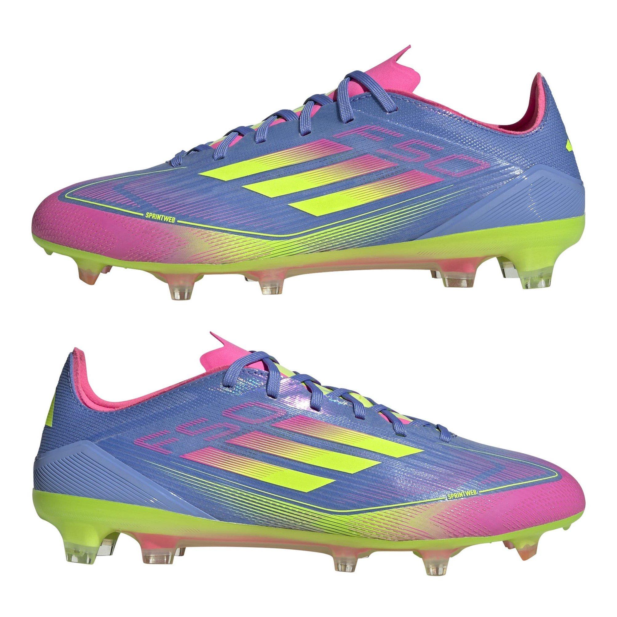 Halo Blue/Lemon - adidas - F50 Pro Adults Firm Ground Boots - 9