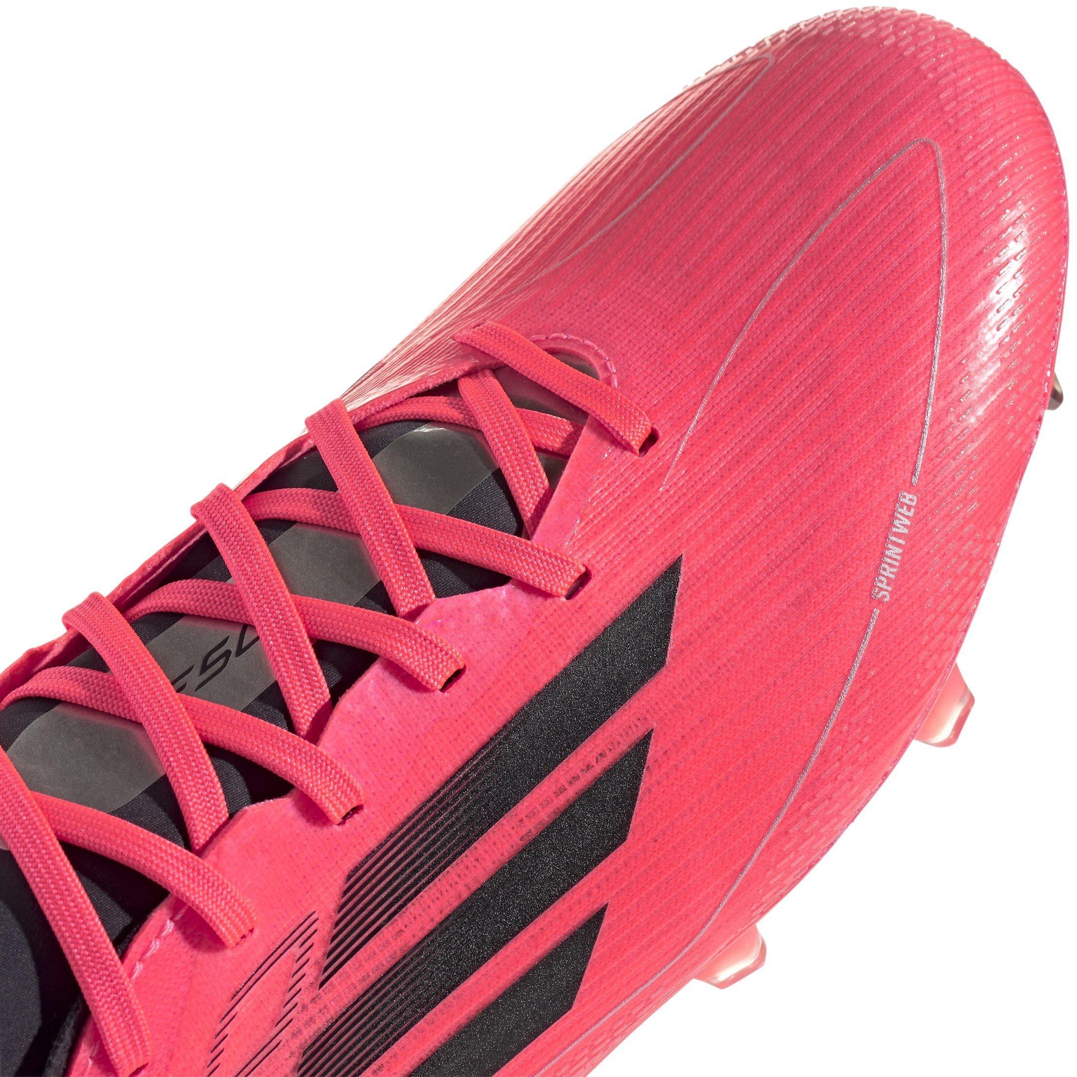 Turbo/Bk/Platin - adidas - F50 Pro Adults Firm Ground Boots - 8