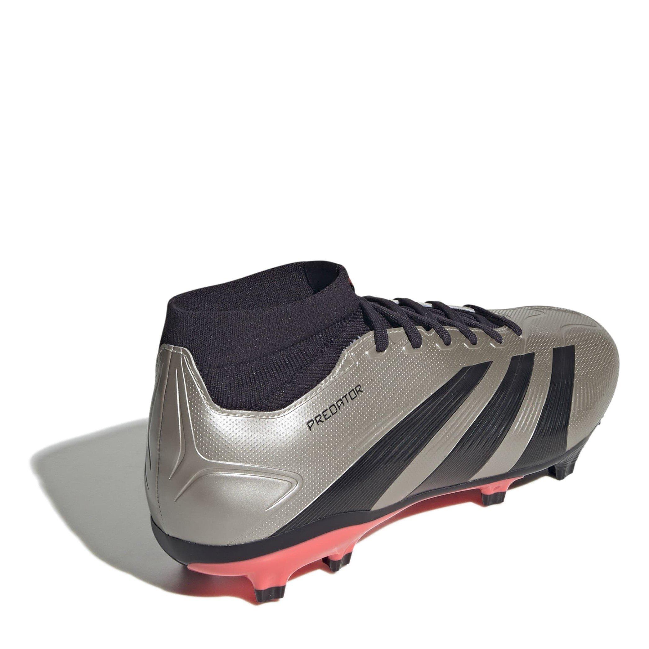 Platin/Bk/Turbo - adidas - Predator League Firm Ground Football Boots - 4