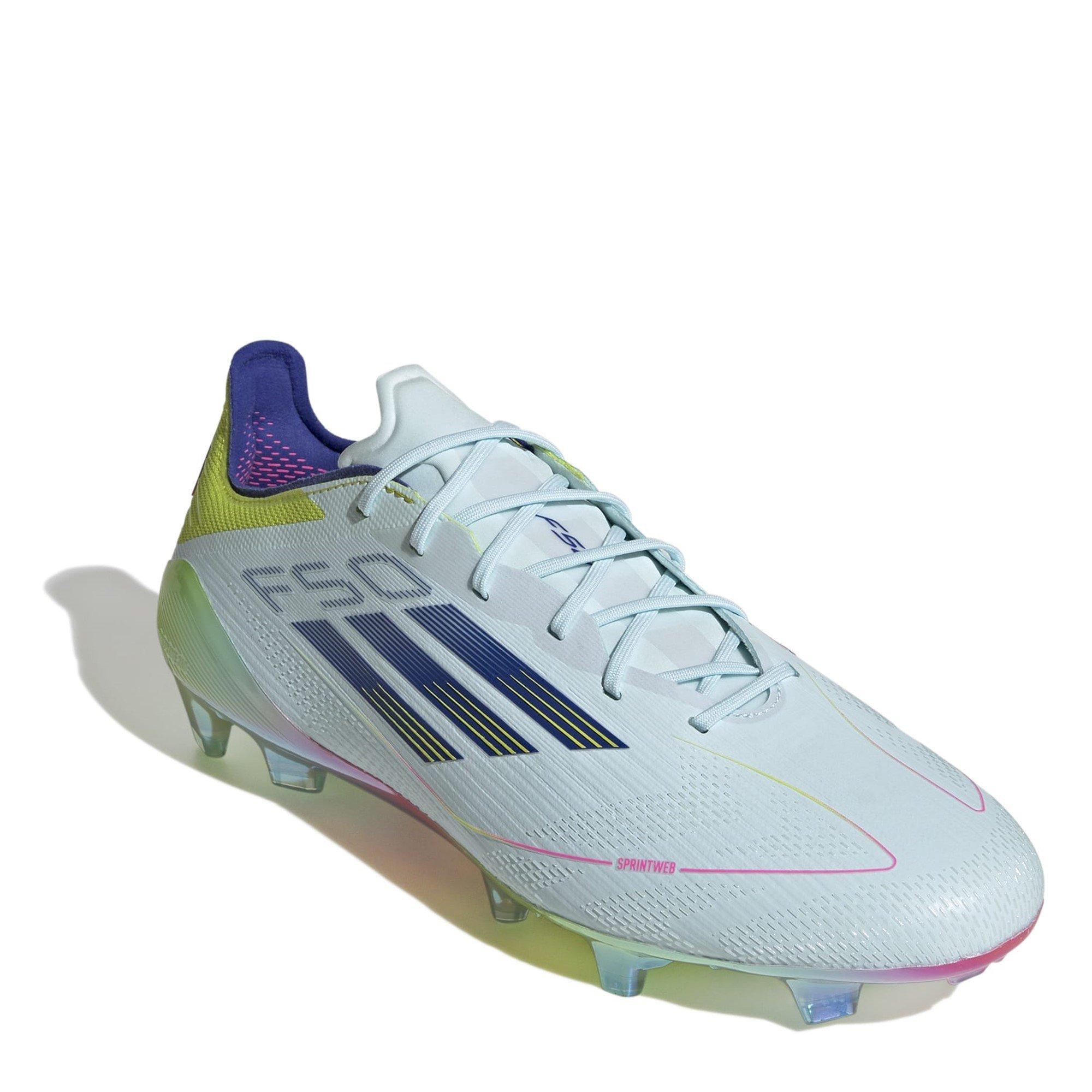 Blue/S.Yellow - adidas - F50 Elite 99 Capsule Adults Firm Ground Football Boots - 3