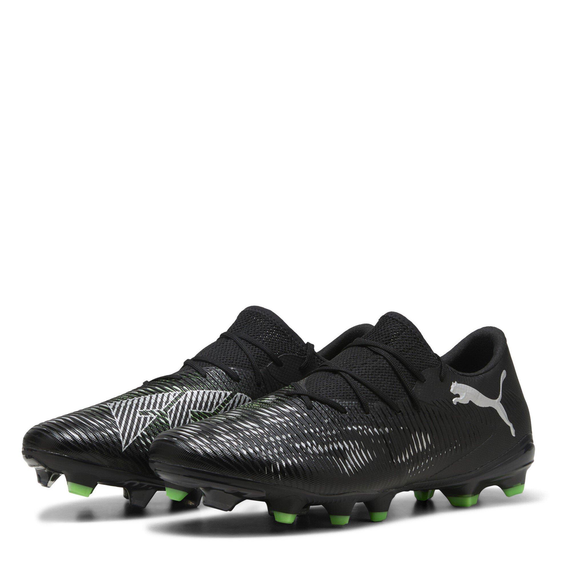 Puma Men's Future 8 Match Artificial Ground Football Boots - Black/Green - 9 (43)
