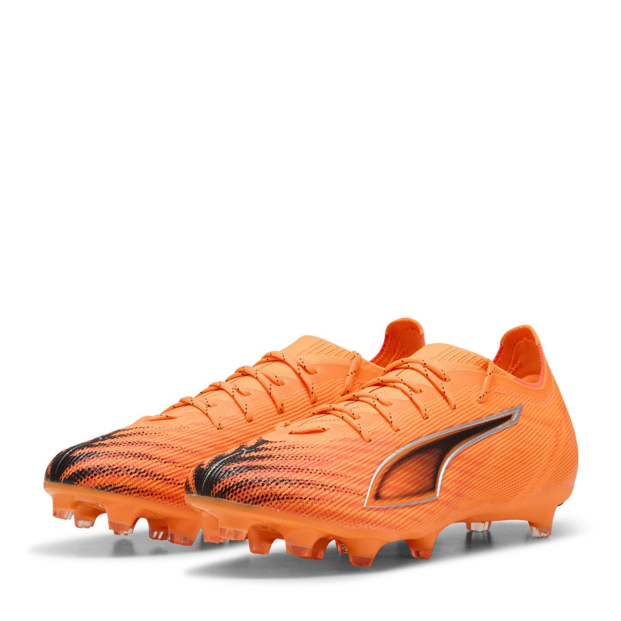 Puma Men's 6 Pro Firm Ground Football Boots - Heat Fire - 6 (39)