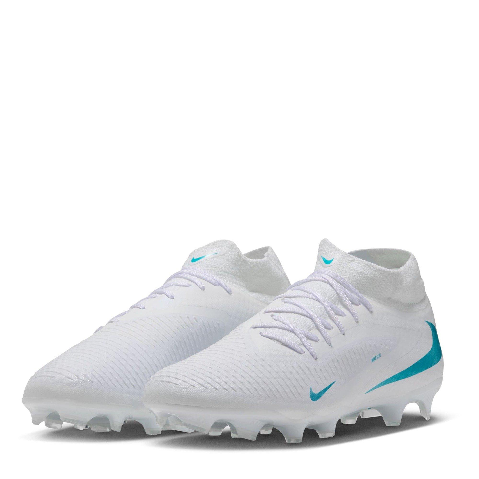 Wit/Cactus - Nike - Phantom 6 Academy Adults Firm Ground Football Boots - 4