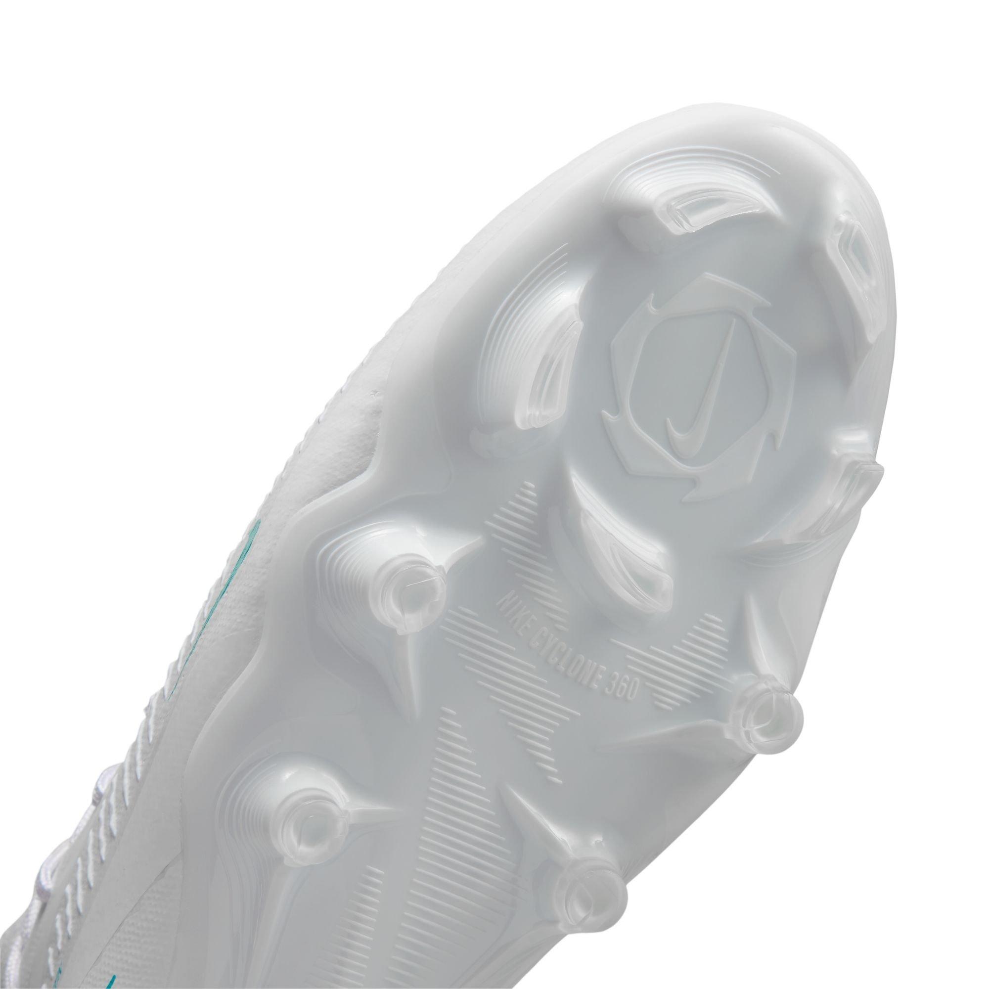 Wit/Cactus - Nike - Phantom 6 Academy Adults Firm Ground Football Boots - 7