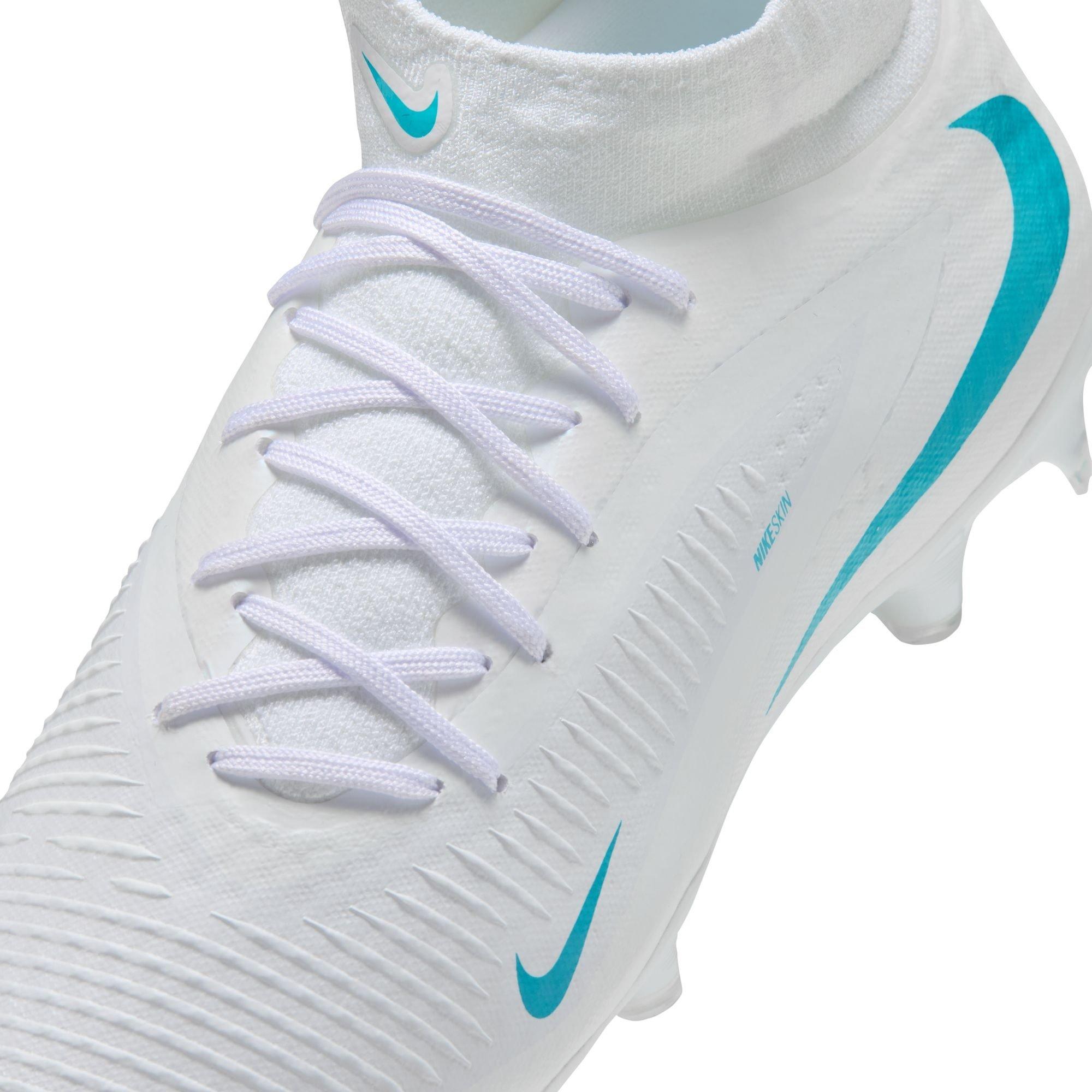 Wit/Cactus - Nike - Phantom 6 Academy Adults Firm Ground Football Boots - 8