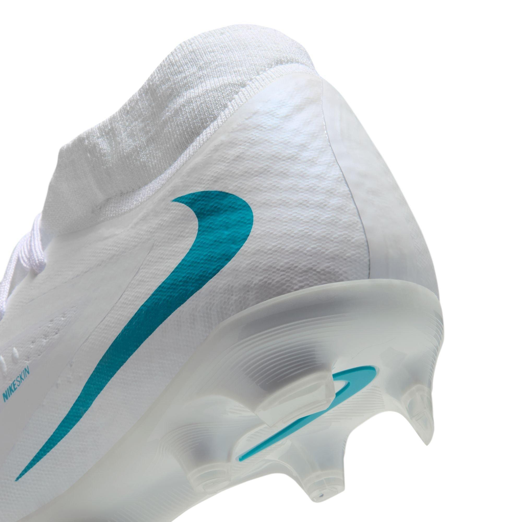 Wit/Cactus - Nike - Phantom 6 Academy Adults Firm Ground Football Boots - 9