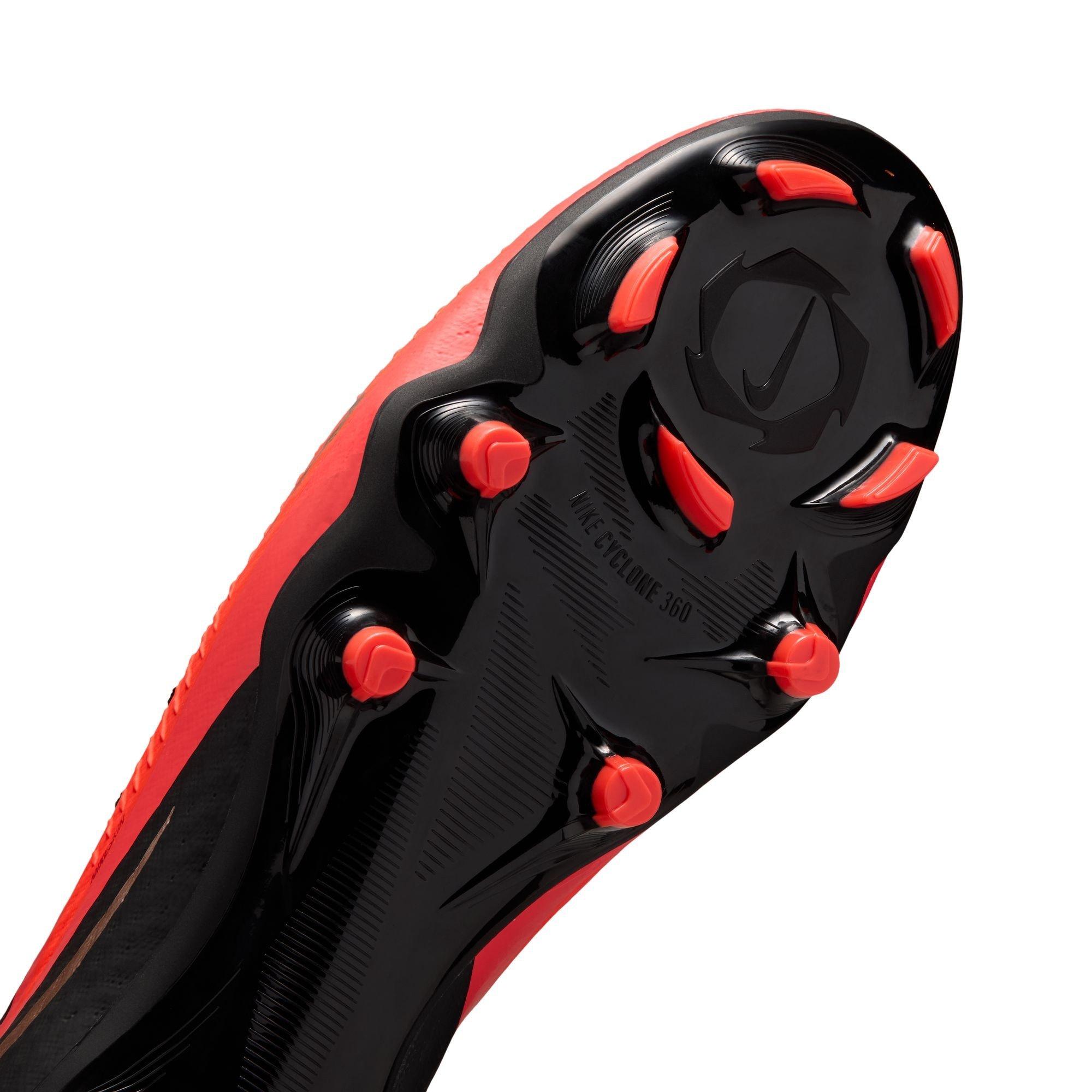 Red/Black - Nike - Phantom 6 Academy Adults Firm Ground Football Boots - 7