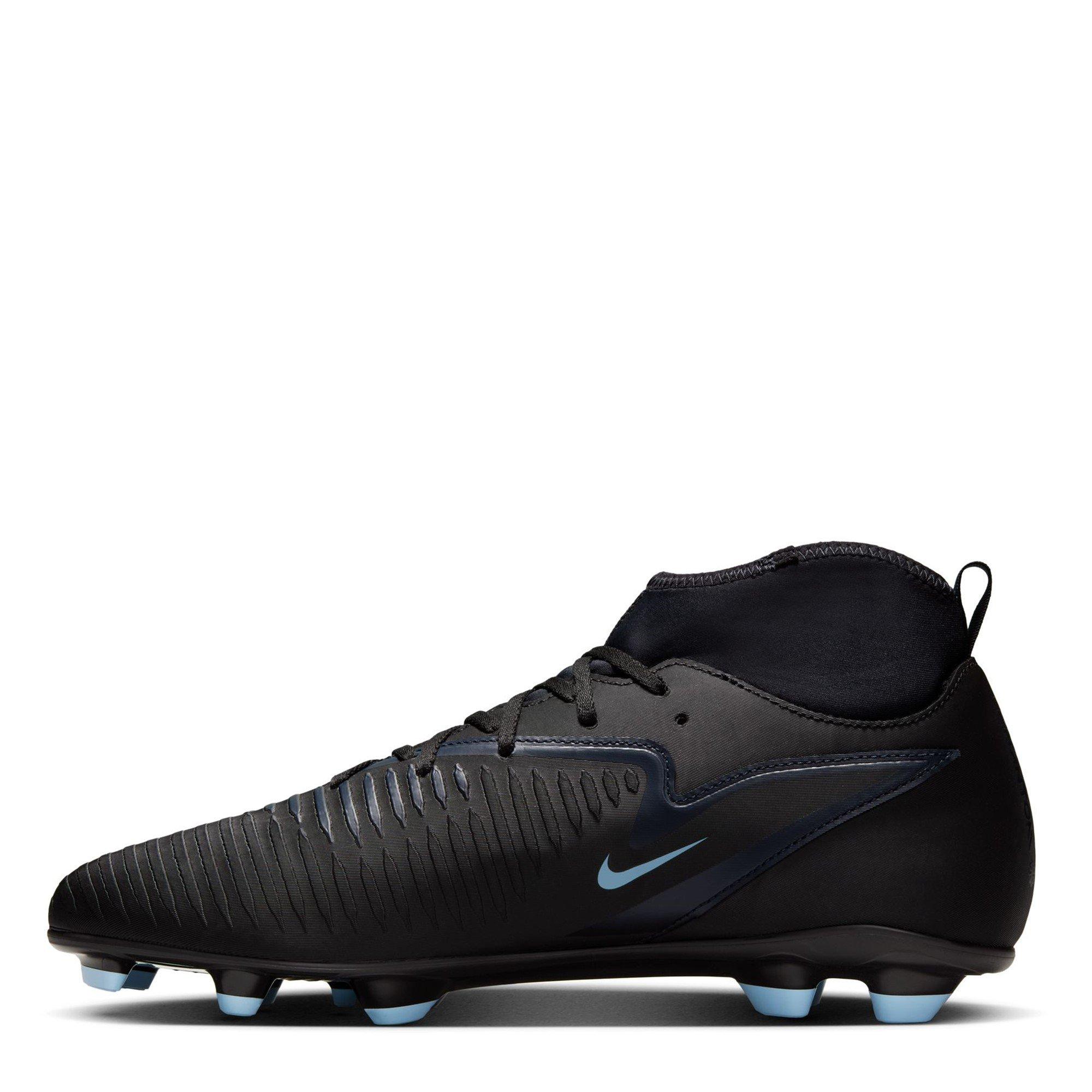Black/Black - Nike - Phantom 6 High Club Adults Firm Ground Football Boots - 2