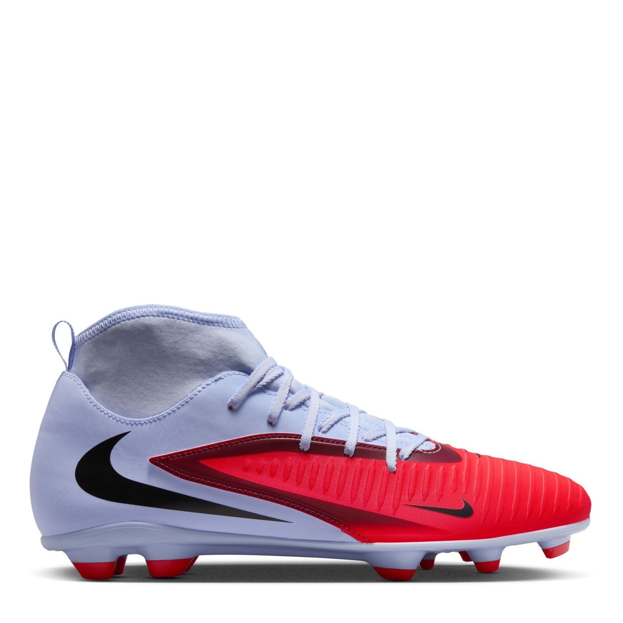 Nike Men's Phantom 6 High Club Adults Firm Ground Football Boots - Blue/Purple - 11 (46)